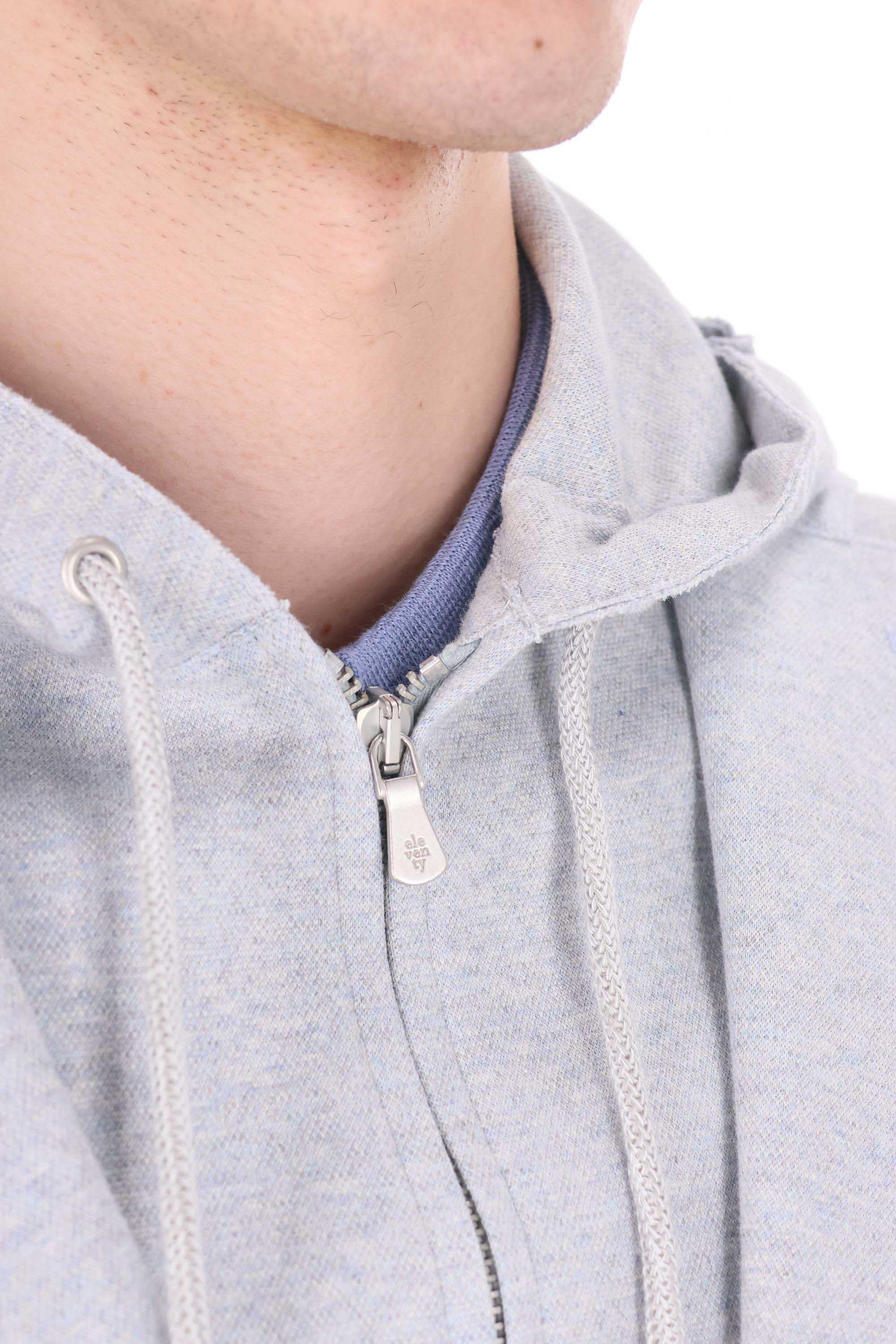 Eleventy Giacca in jersey di cotone a taglio vivo M70GIAF02 TES0M037/2 08