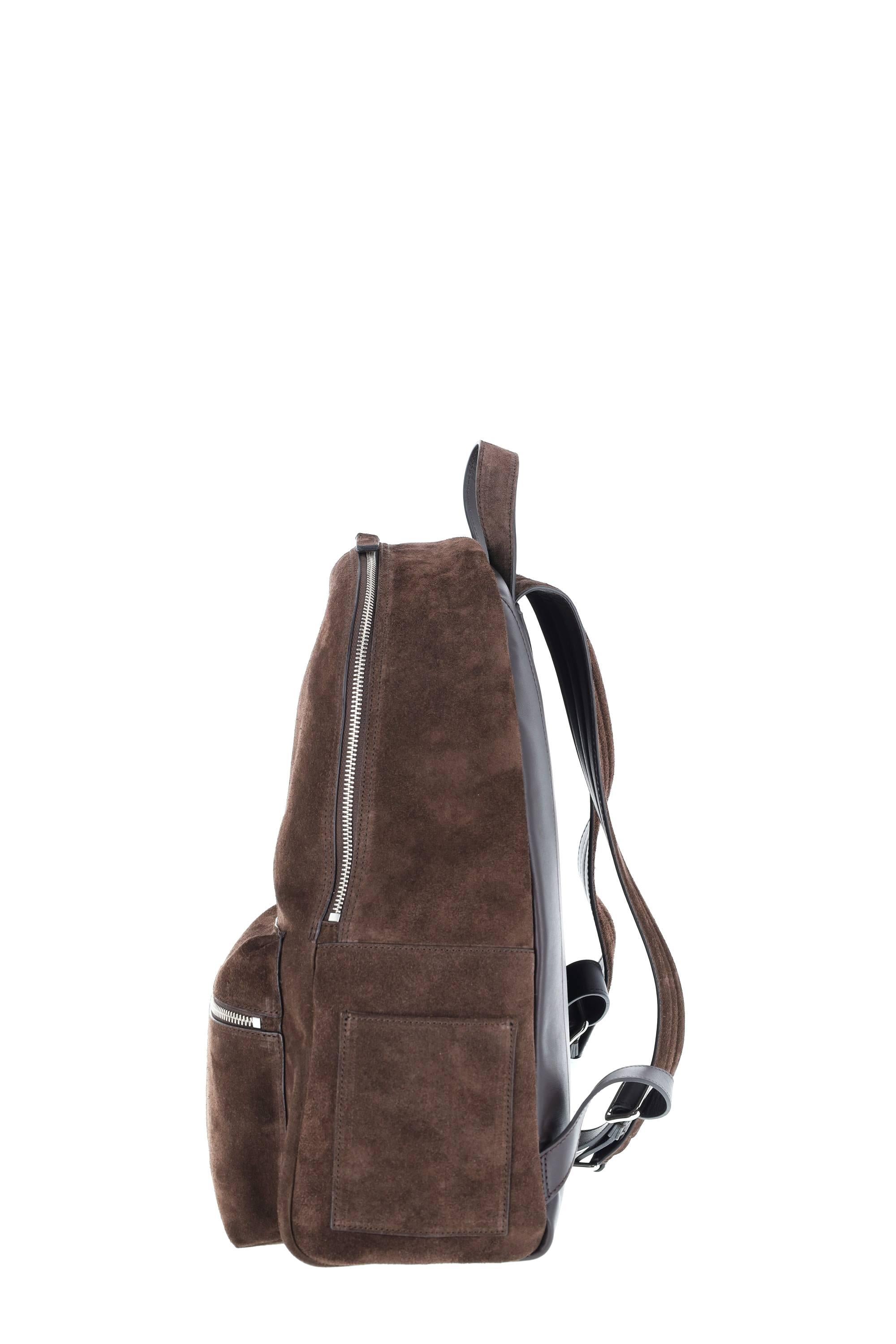 Orciani Zaino in pelle scamosciata P00711_SEN TESTA DI MORO