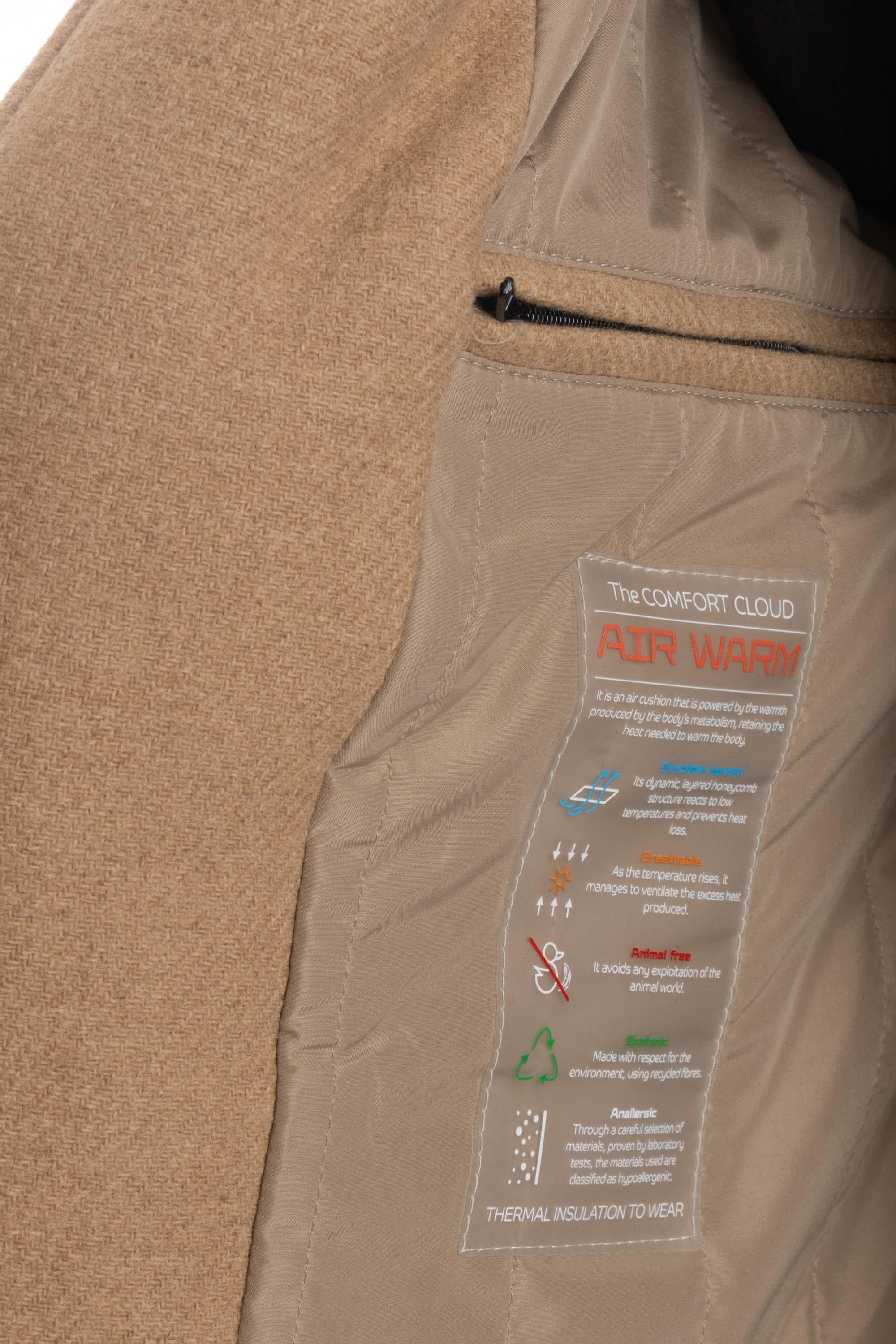 Field jacket in lana mod. Explorer EXPLORER/3 S-CM Camplin