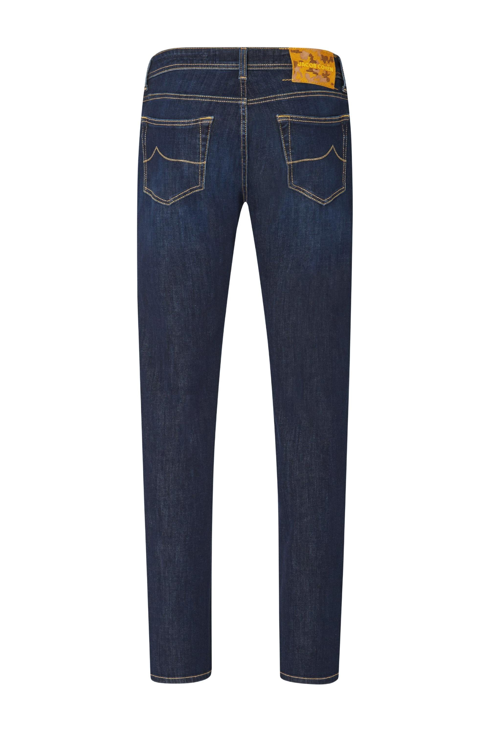 Jeans etichetta pelle destroyed modello Bard M04 32 P 2991 BARD 838D Jacob Cohen