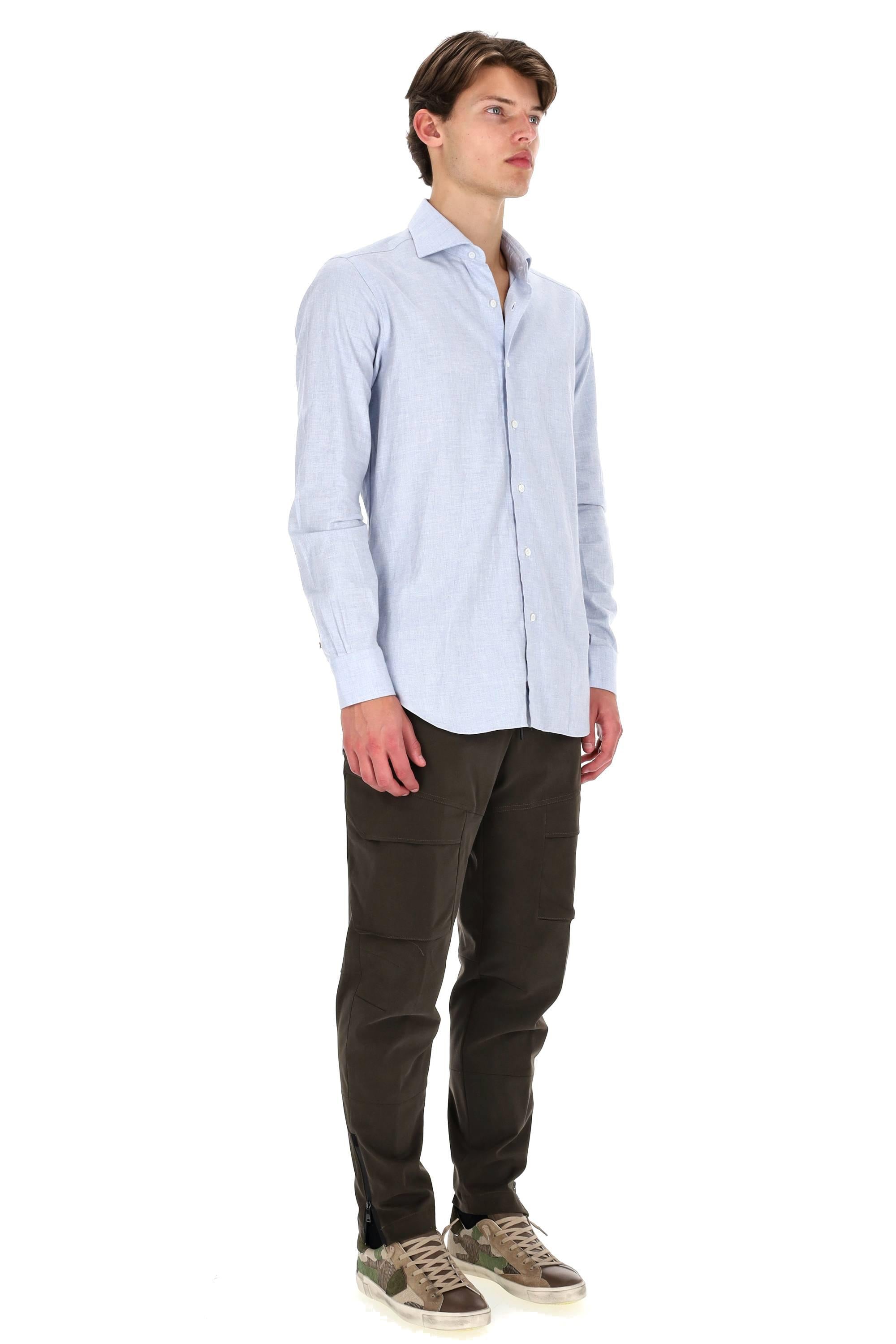Barba Camicia sartoriale in morbida flanella linea Culto K1U13P0150058.U 0002