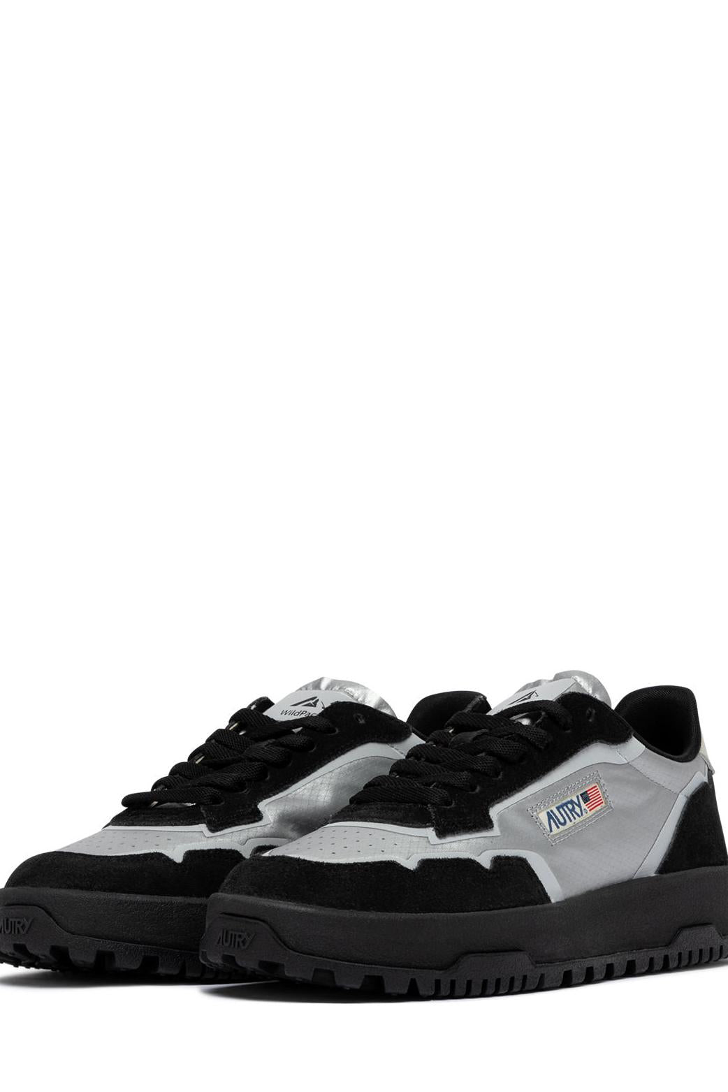 Autry Sneaker WildPace in cordura e camoscio LDLM AU01 SILV/BLK