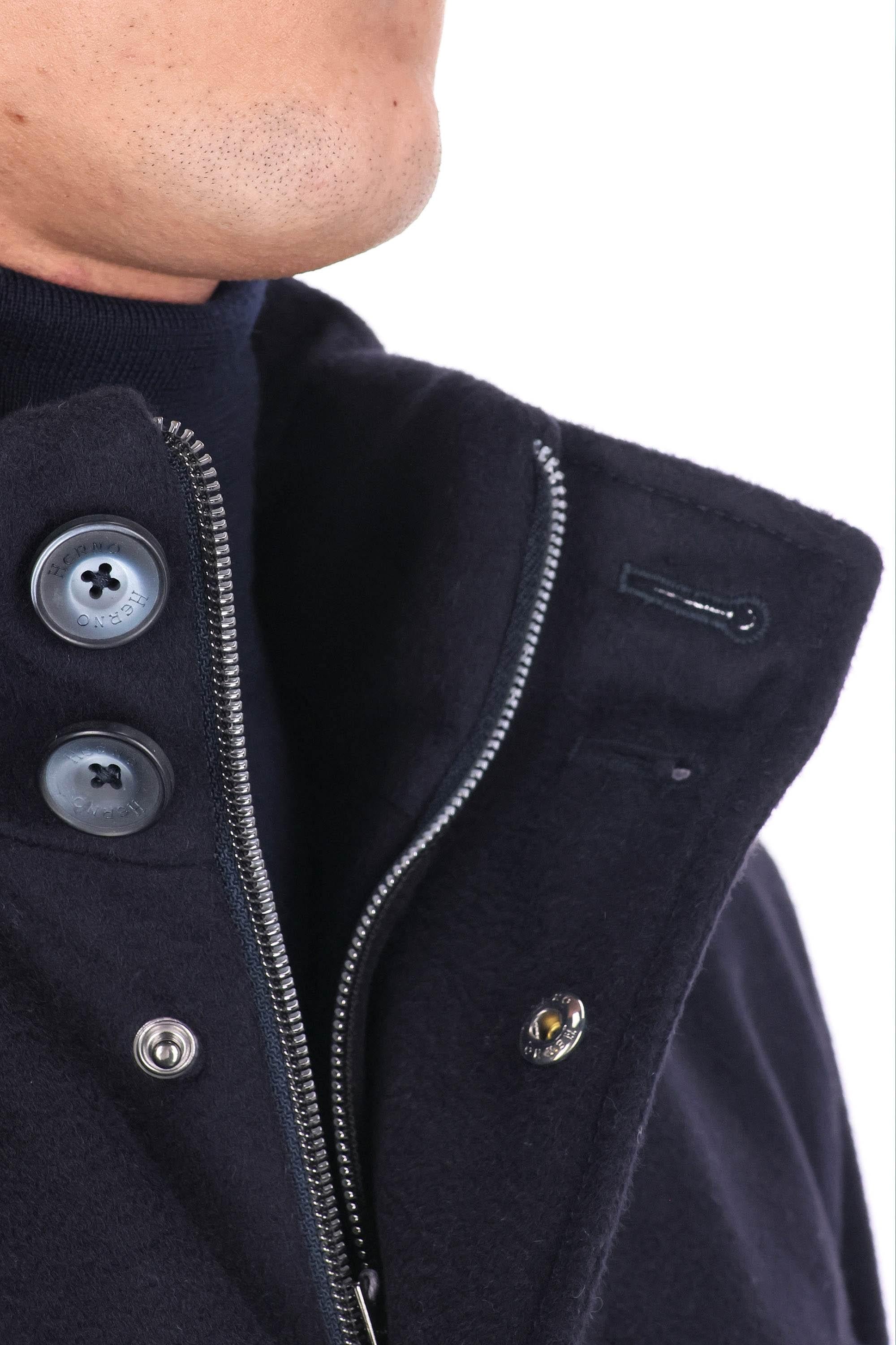 Herno Field jacket in lana-cashmere FI000128U-33318 9200