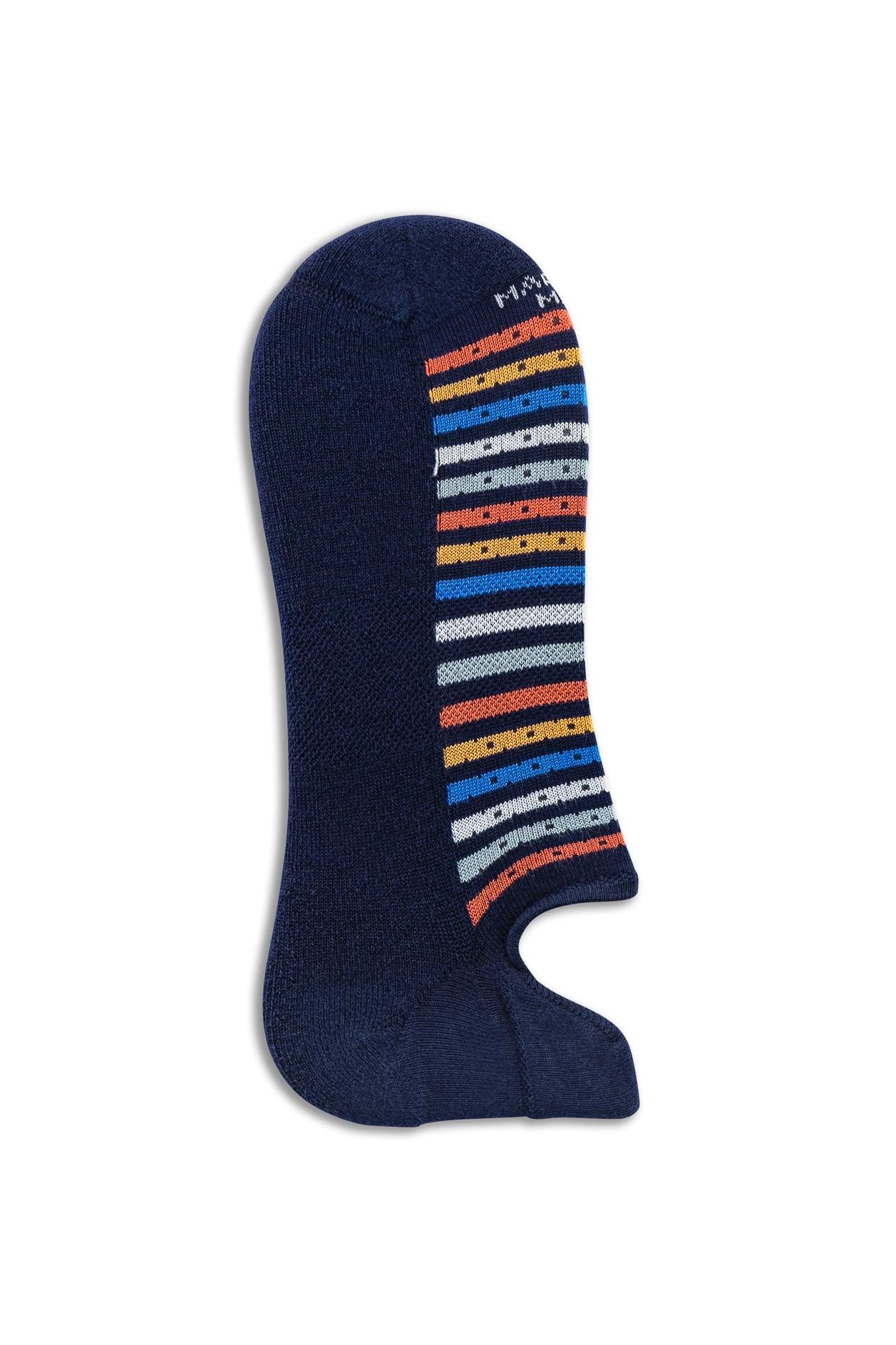 Marcoliani Calza fantasmino sneaker "stripes-pin" MAR4862K/2 Y21