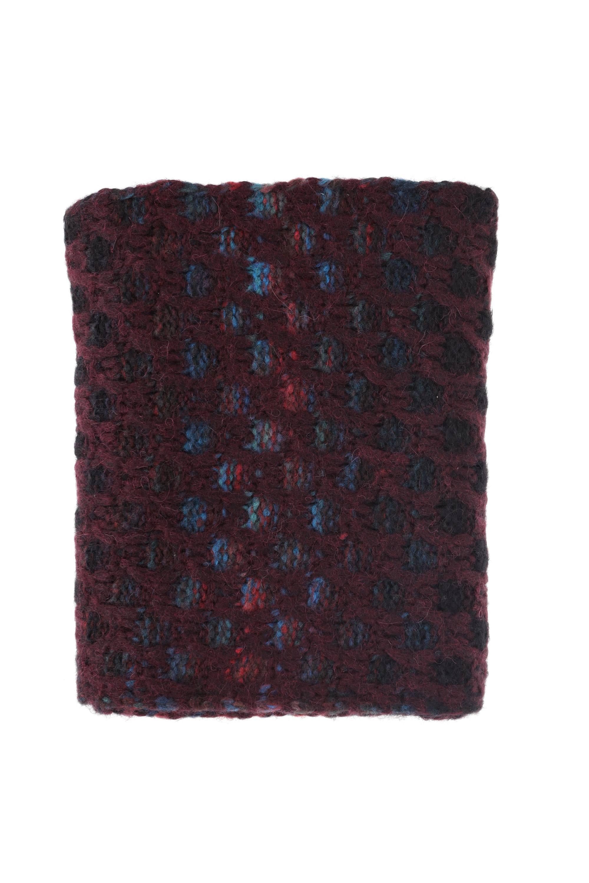 Roberto Collina Sciarpa in lana-alpaca nido d'ape 3M46050/2 M4638