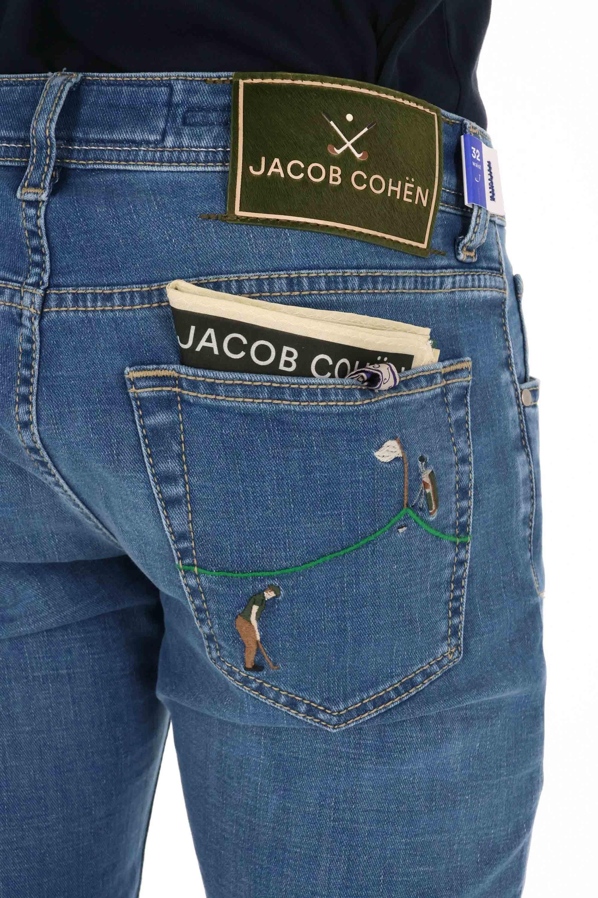 Jacob Cohen Jeans Special Edition "golf" Nick fit QM006 G03 S4260 200D