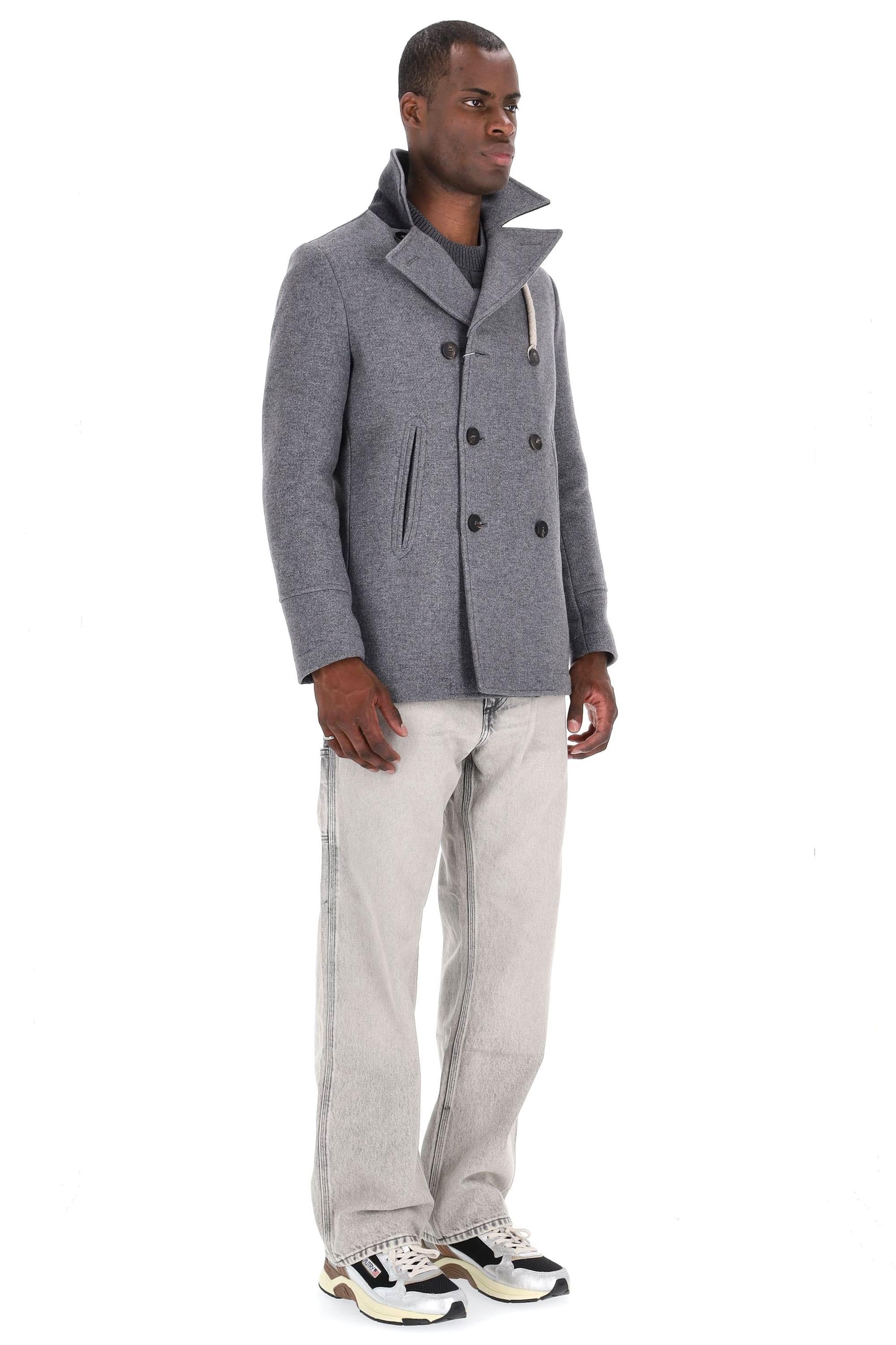 Peacoat Island in lana ISLAND-S GF Camplin