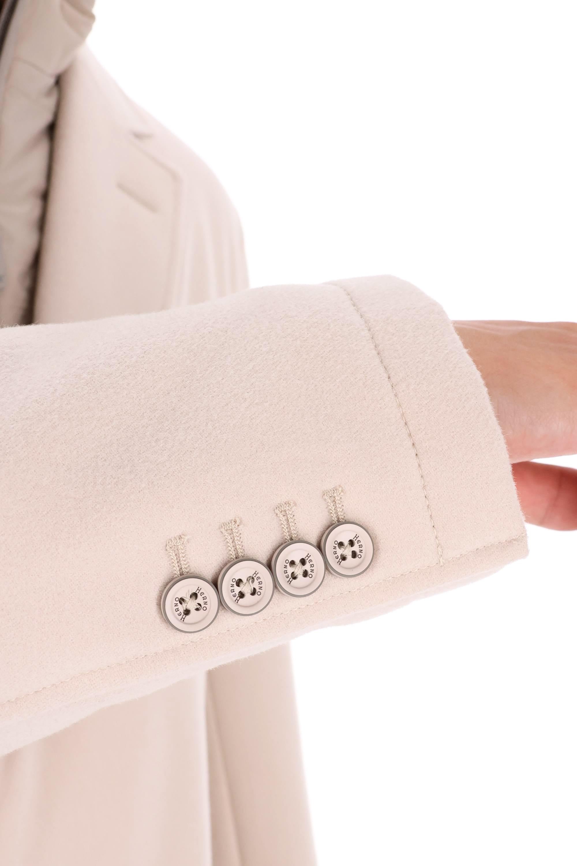 Herno Cappotto in lana vergine imbottito CA000196U 1985