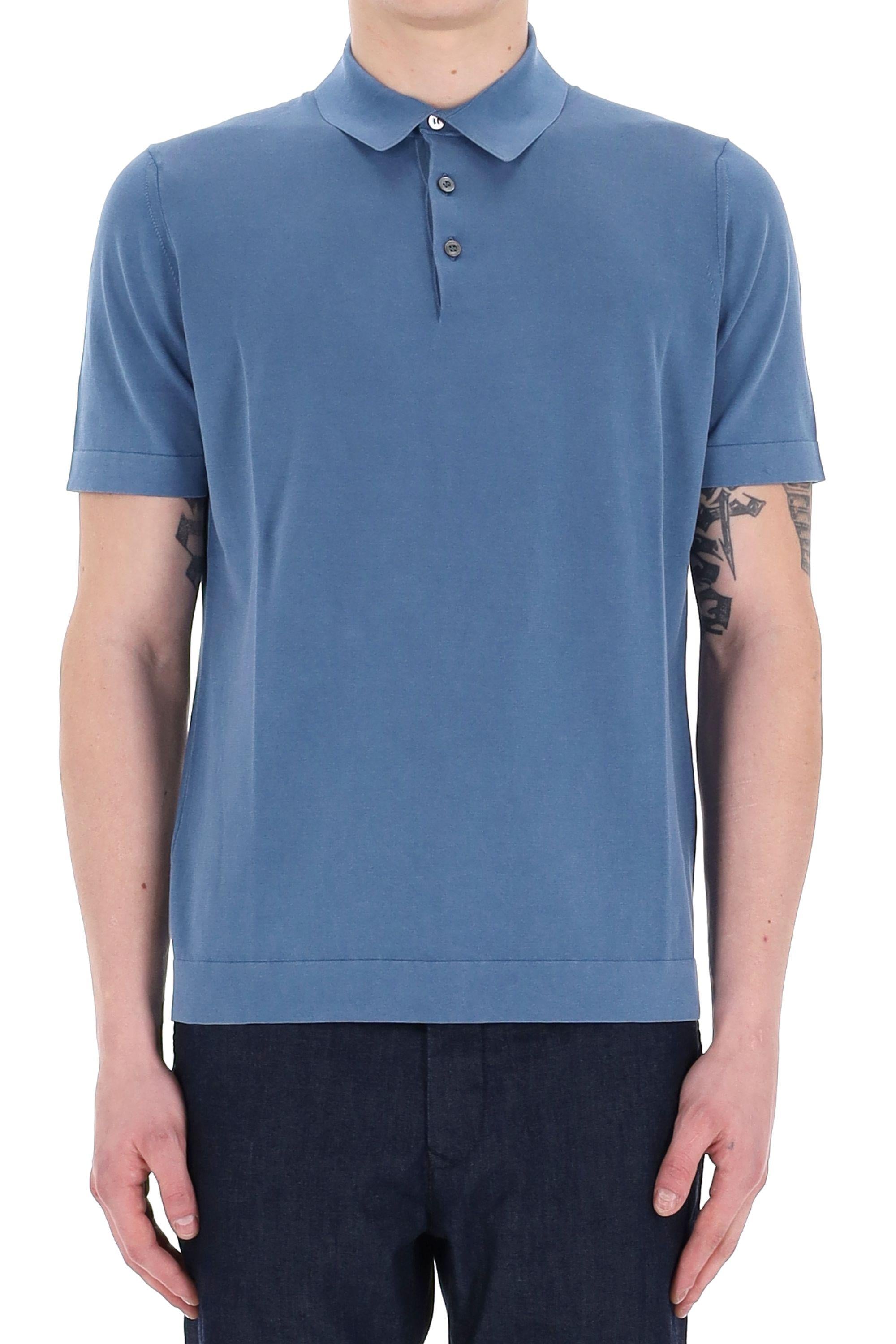 Drumohr Polo in cotone extrafine D0GF202-N/3 770
