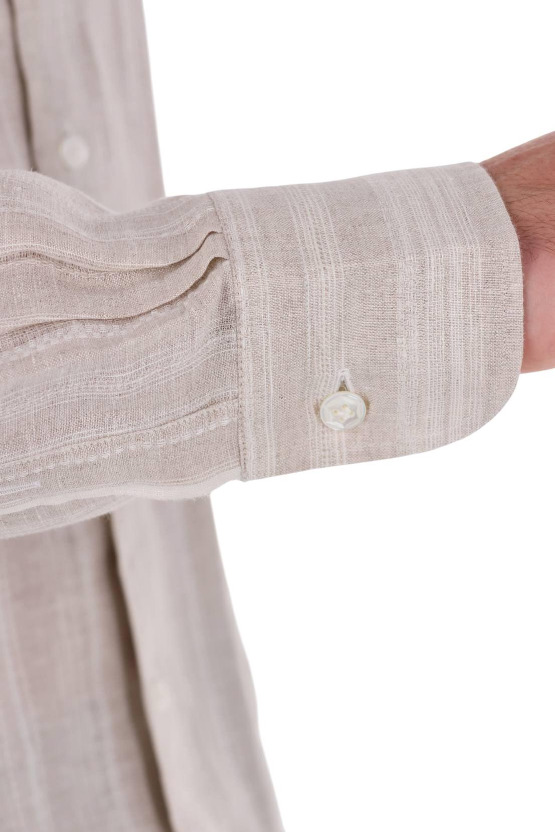 Barba Camicia tramata in lino Dandylilfe LIU13P0154041.R-2 0002