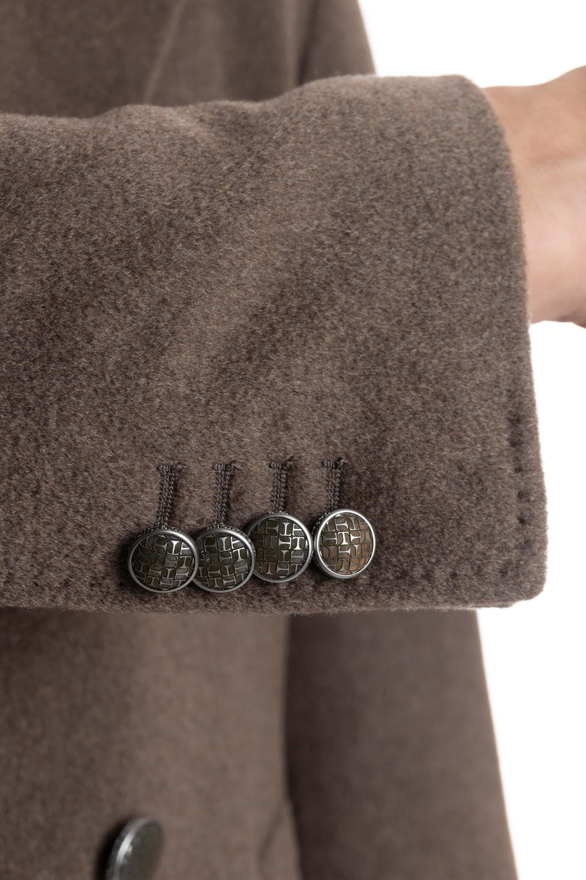 Cappotto doppiopetto in cashmere ARDEN 220012 T1321 Tagliatore