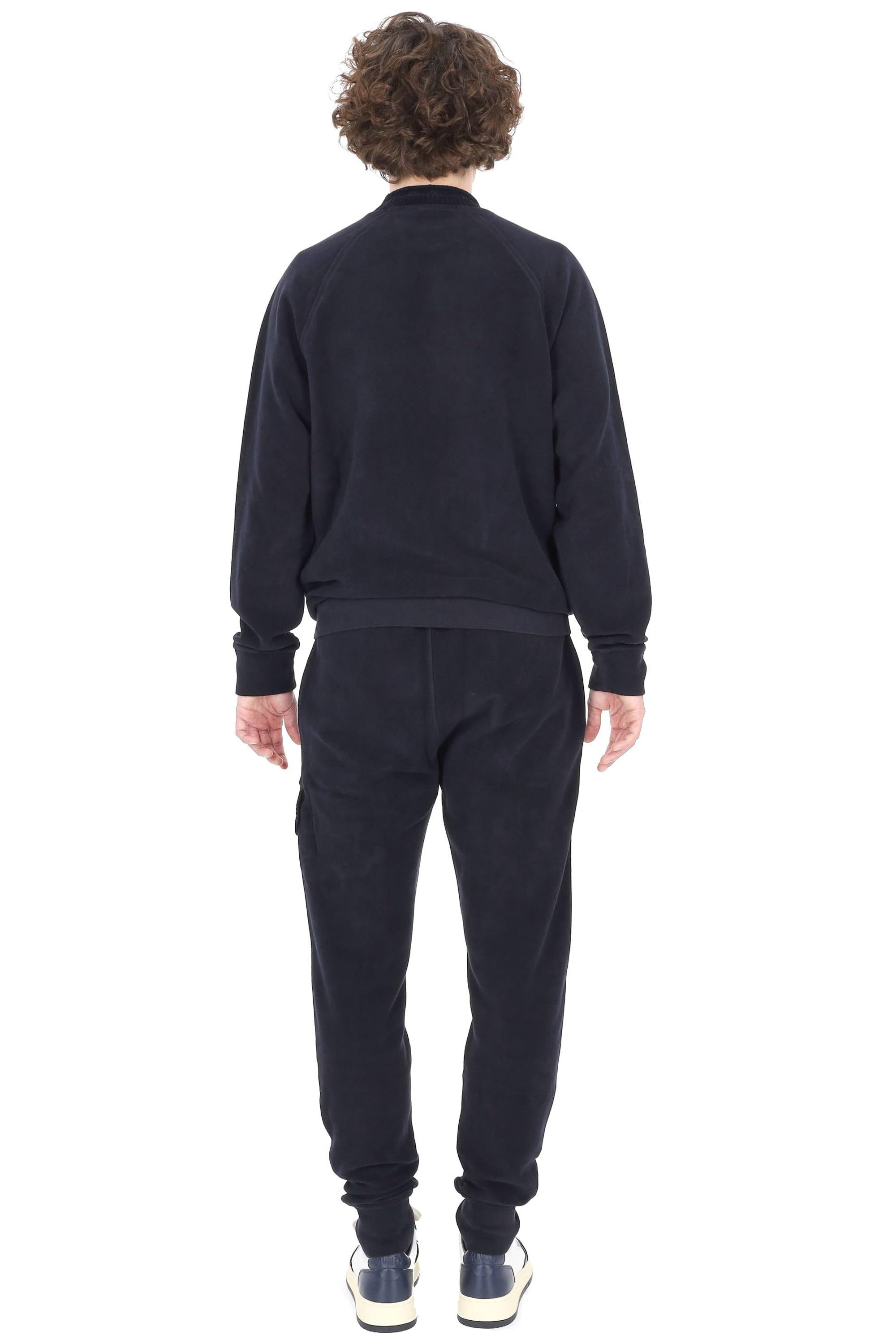 CP Company Felpa girocollo collo rollino in cotone brushed 19CMSS250A-006614G 888