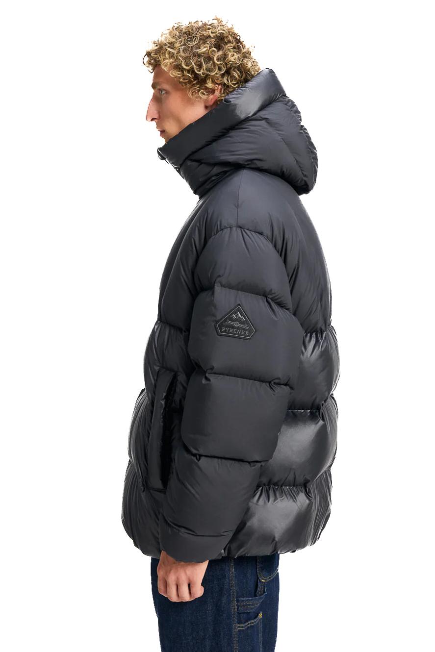 Pyrenex Piumino modello Eneko black HUY018 0009