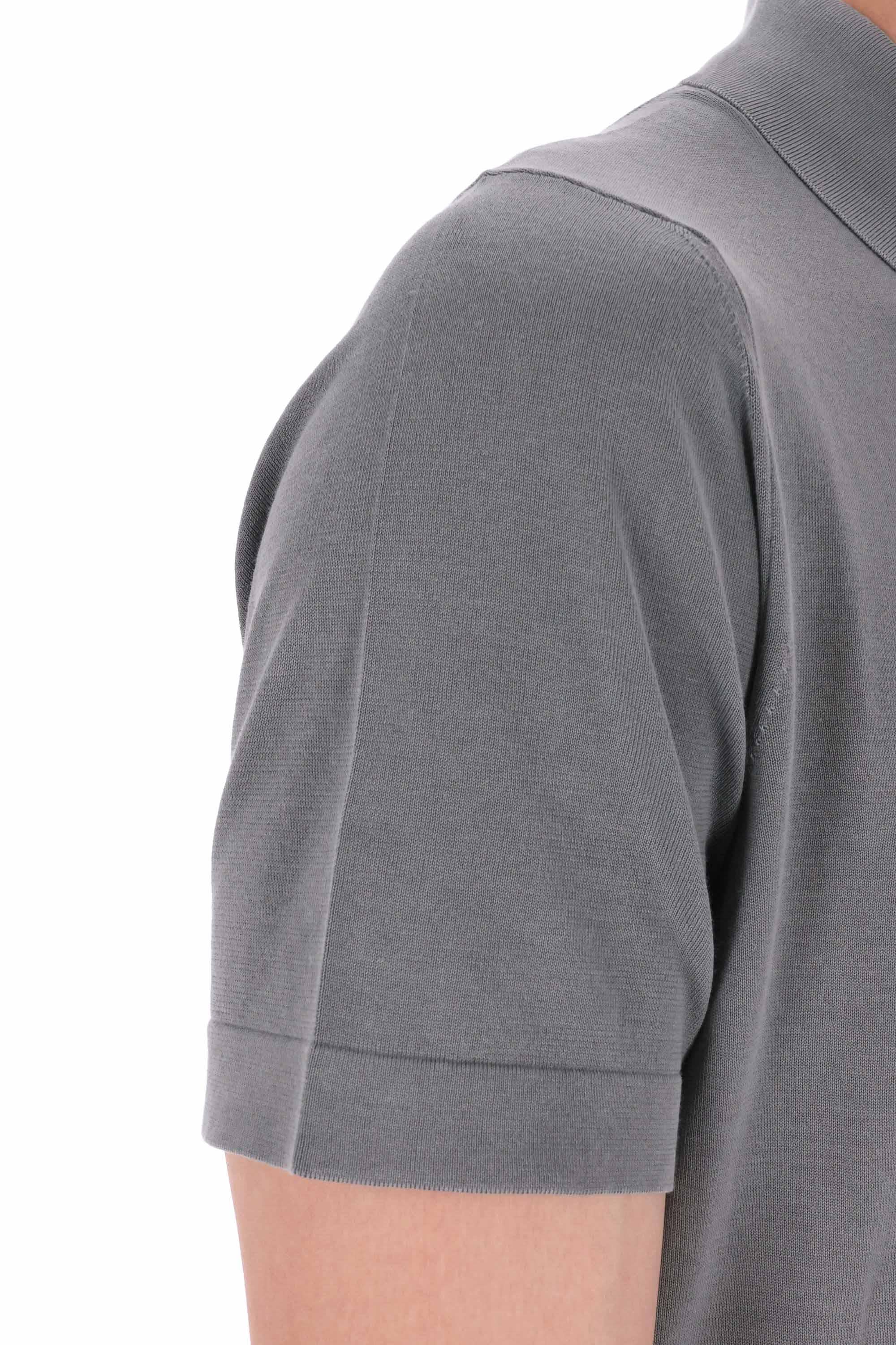 Polo in cotone frosted D0GF202N-4 669 Drumohr