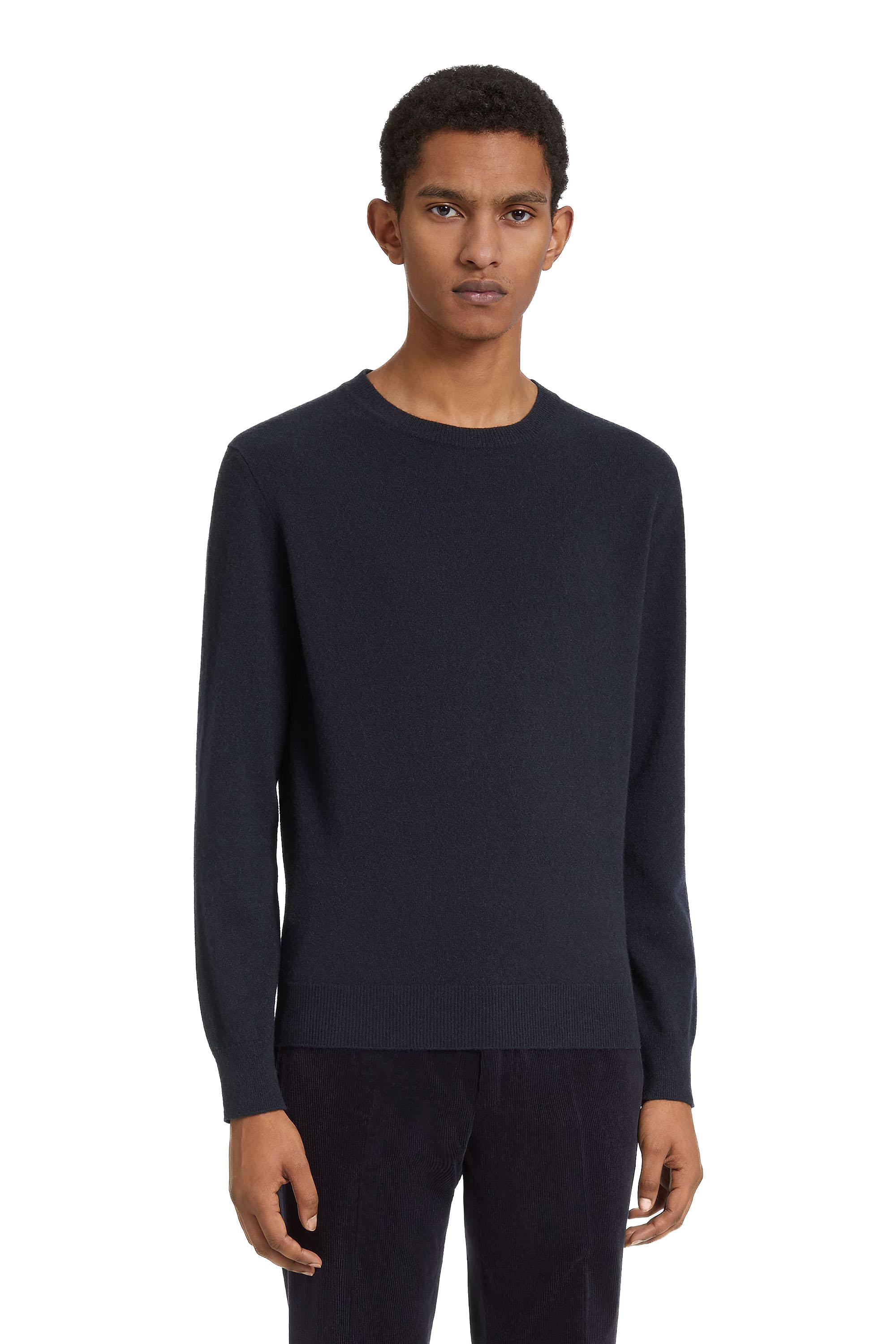 Zegna Maglia girocollo in Oasi Cashmere E8K10 110/2 B98