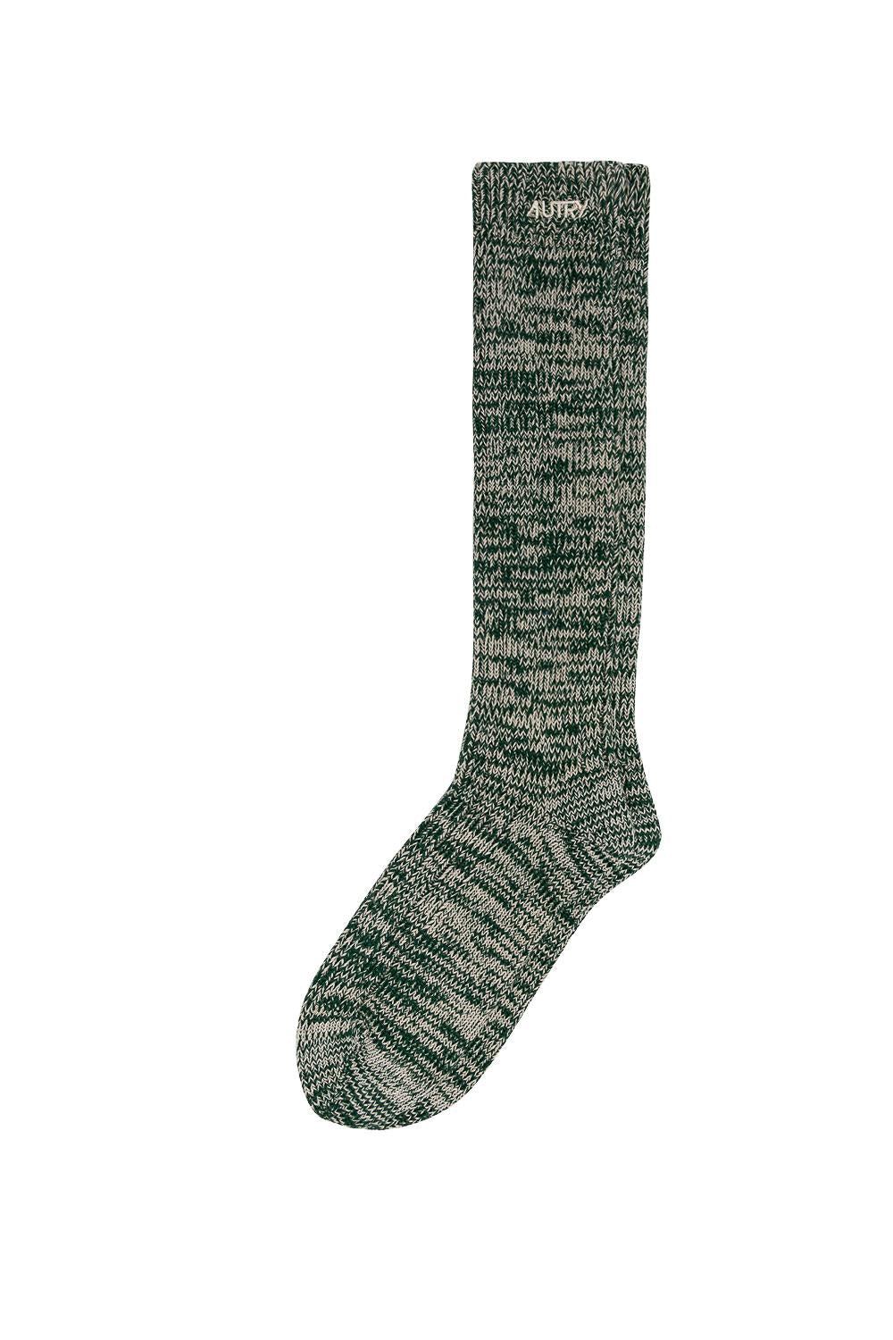Autry Calza in cotone effetto moulinè SOPU S1KG CONIFER