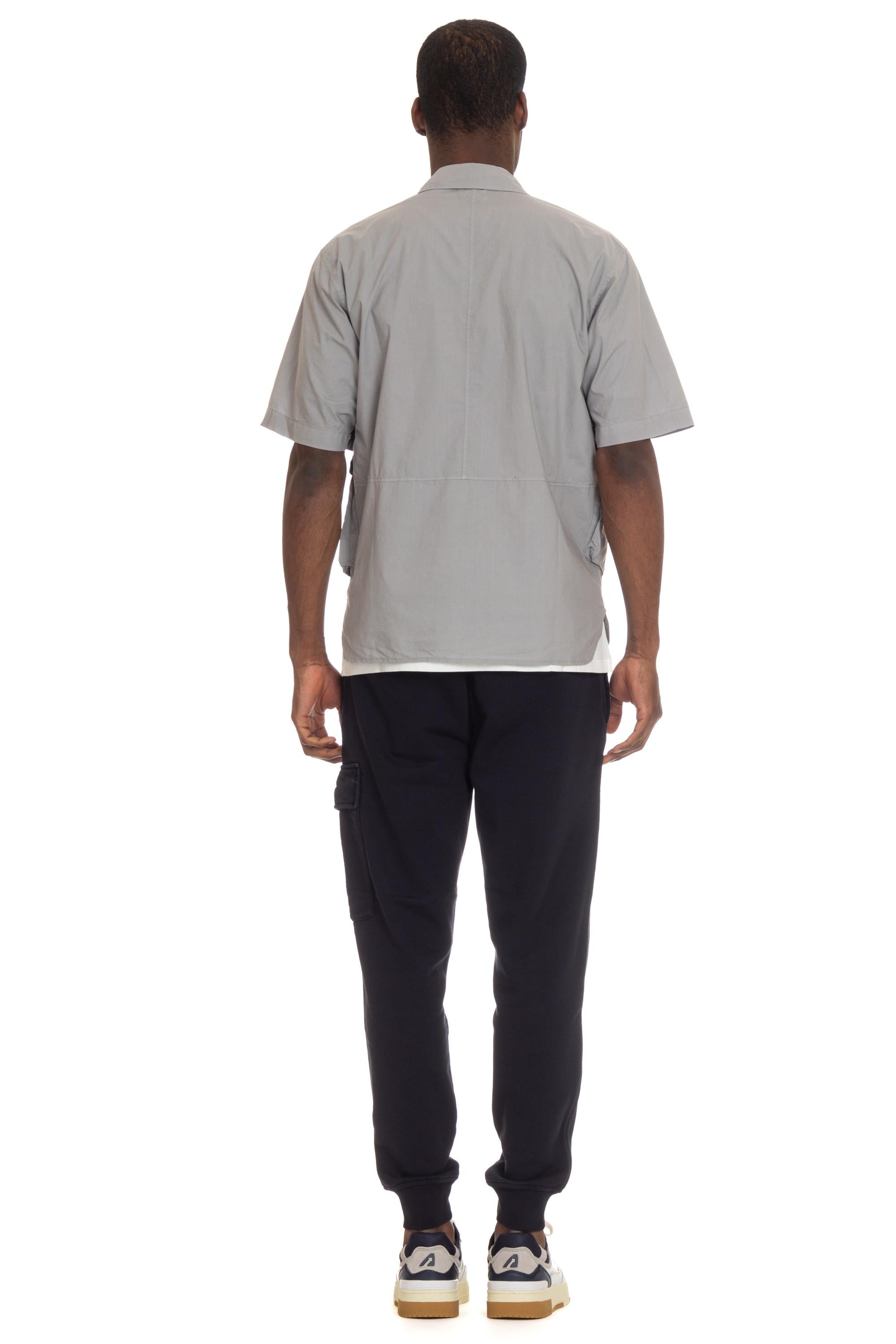 Camicia manica corta in popeline di cotone CMSH271A-005328G/2 913 CP Company