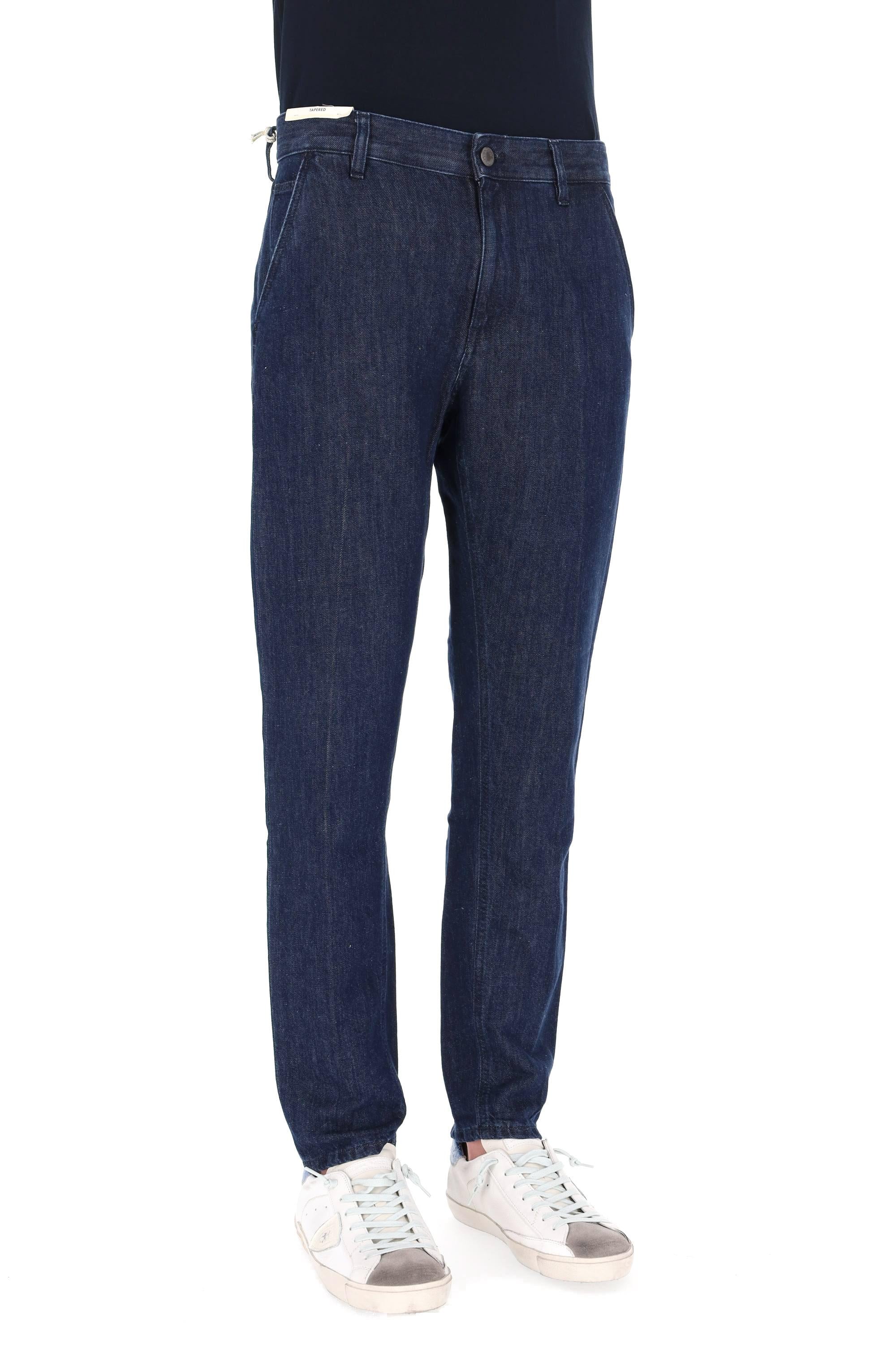 PT Denim Jeans tapered Indie in cotone-lino comfort C5ZP001Z0 OA5510 SK52