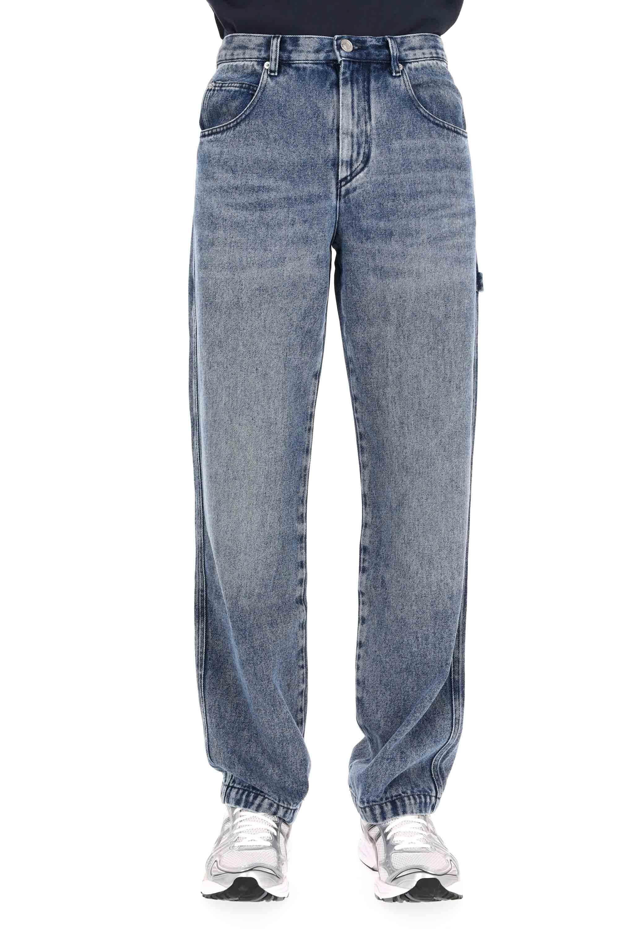 Jeans in lyocell e cotone modello Jenter PA0588HB-B1H07H 30LU Isabel Marant