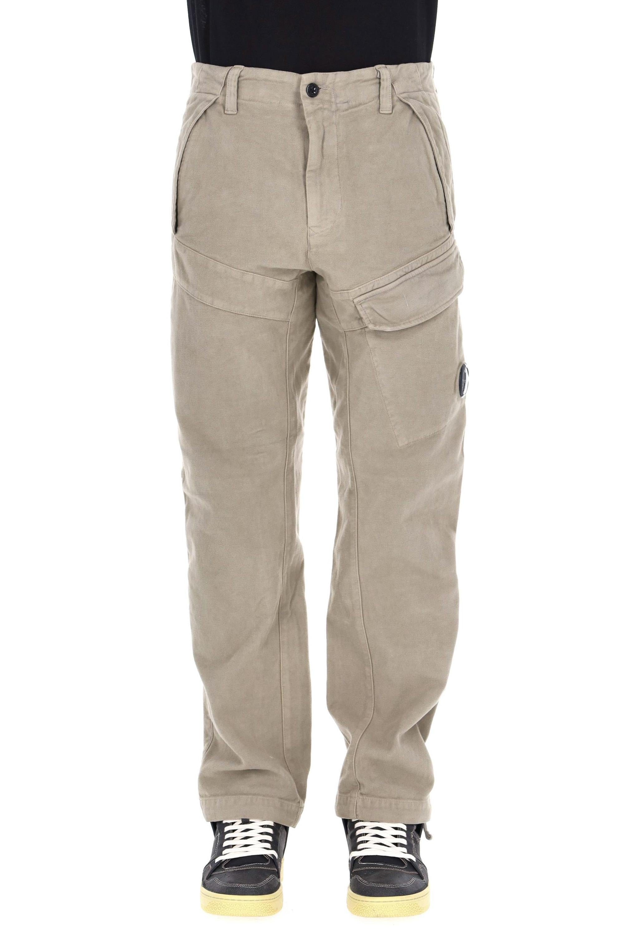 CP Company Pantalone in cotone moleskine stretch MPA234A11-0482G 356