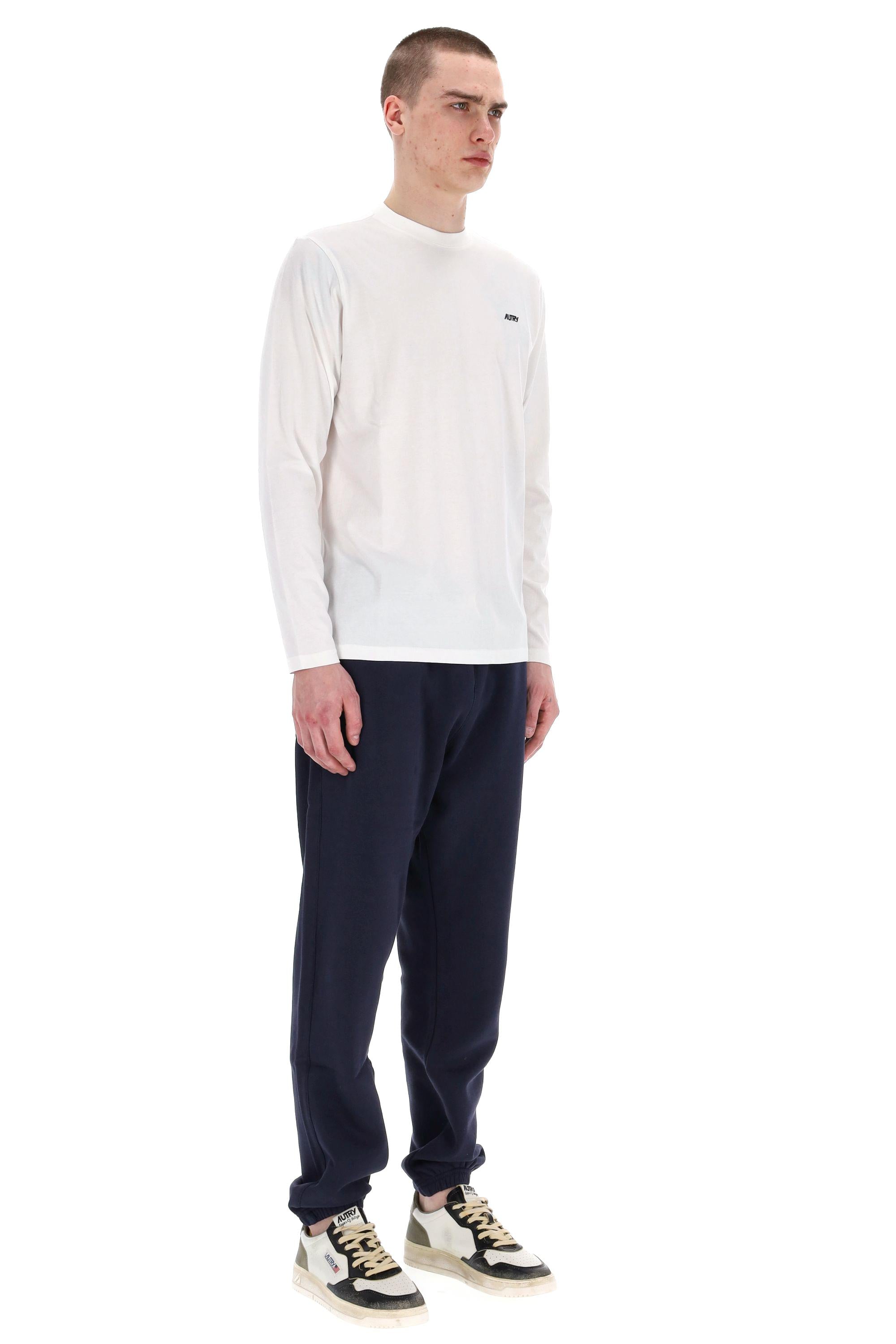 T-shirt in cotone manica lunga LSPX/2 A6JW Autry