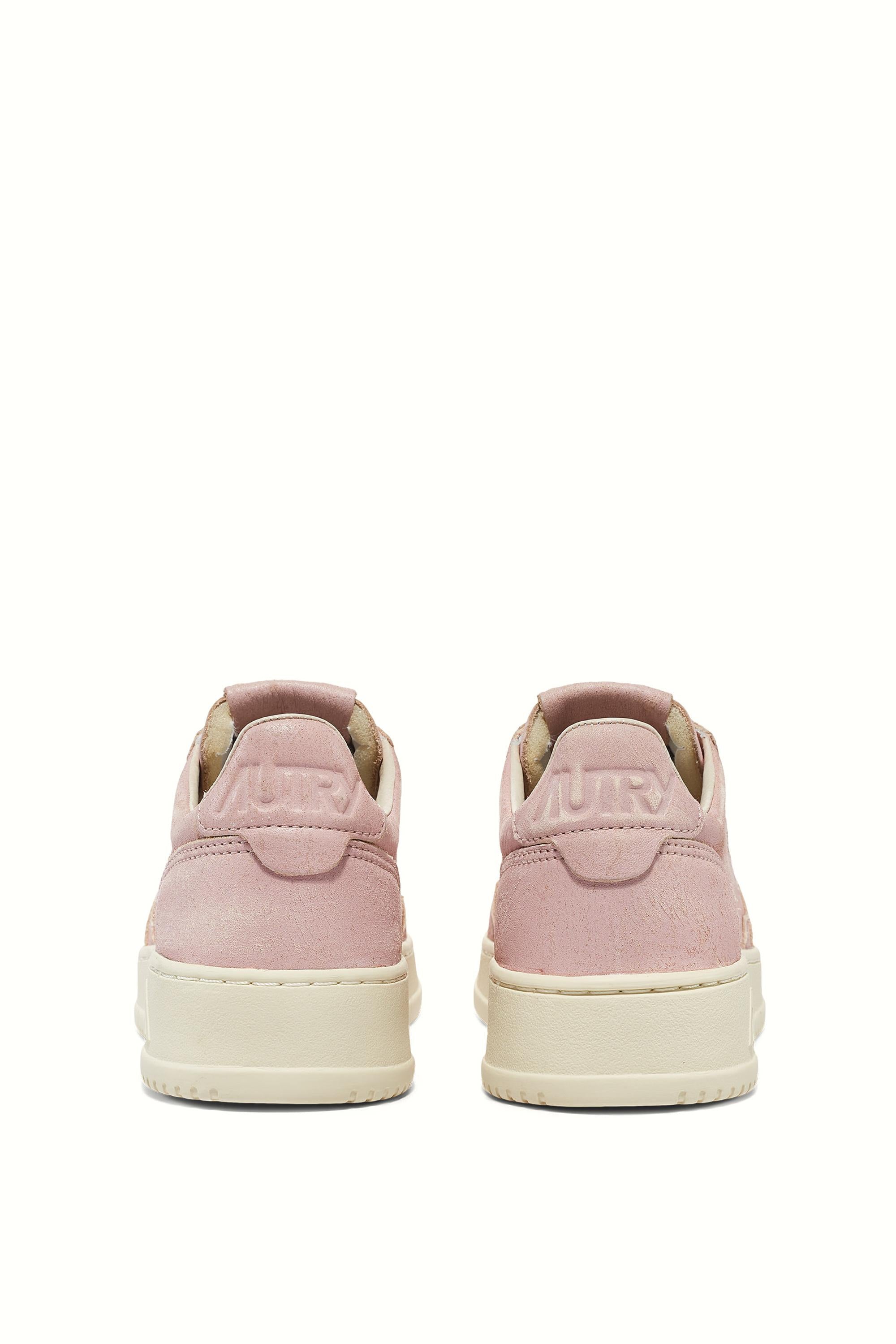 Autry Sneaker Medalist donna in pelle di vacchetta supersoft AULW SU03 VIRNAPINK