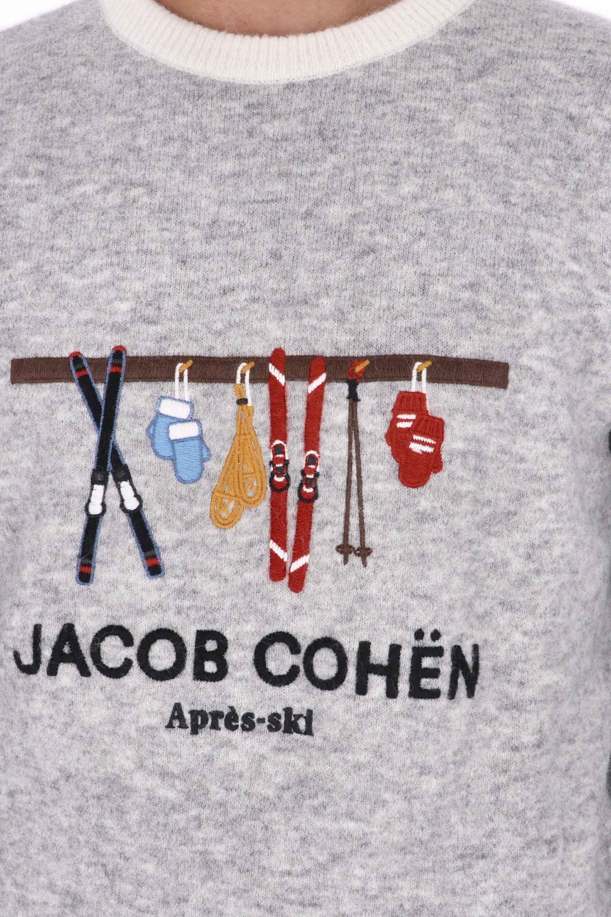 Jacob Cohen Maglia girocollo "Après Ski" in alpaca-lana JUR_SG012-001-X0017 A622