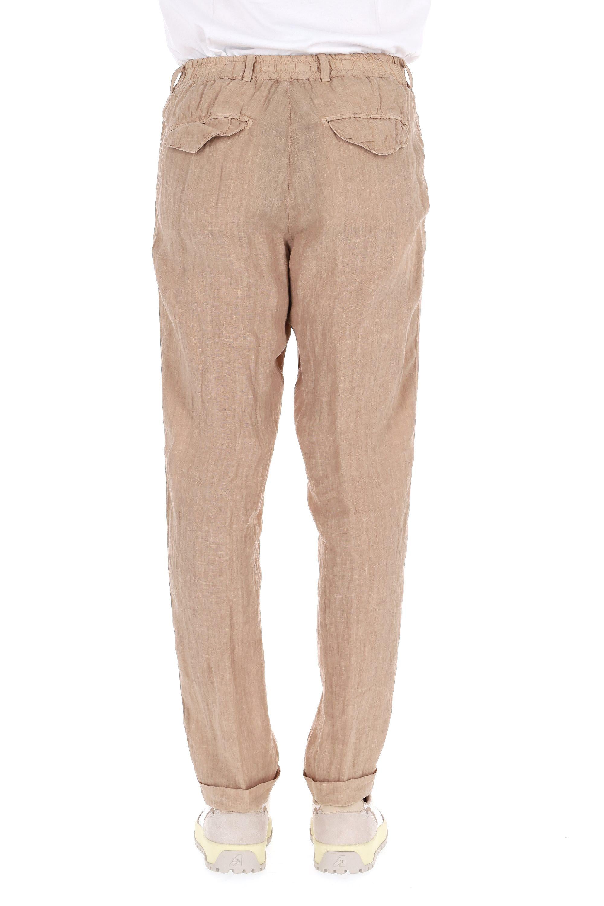 Pantalone in lino Ares 25M26L 72 02 Myths