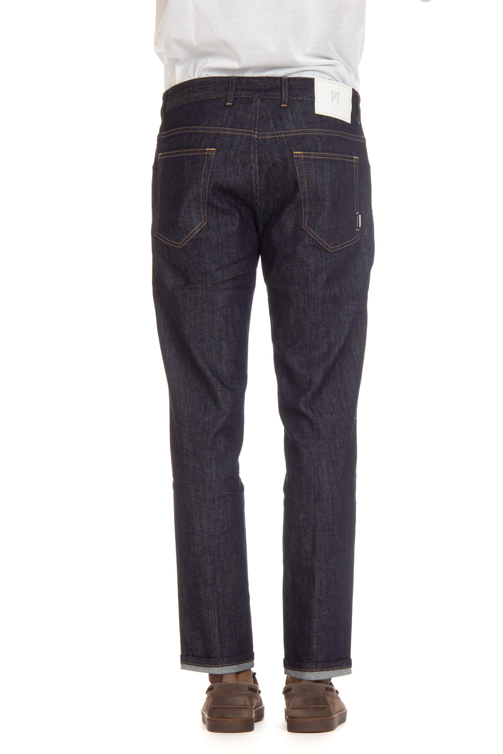 PT Denim Jeans denim lavaggio scuro mod. Reggae TJ05B40BAS TX25 SK30