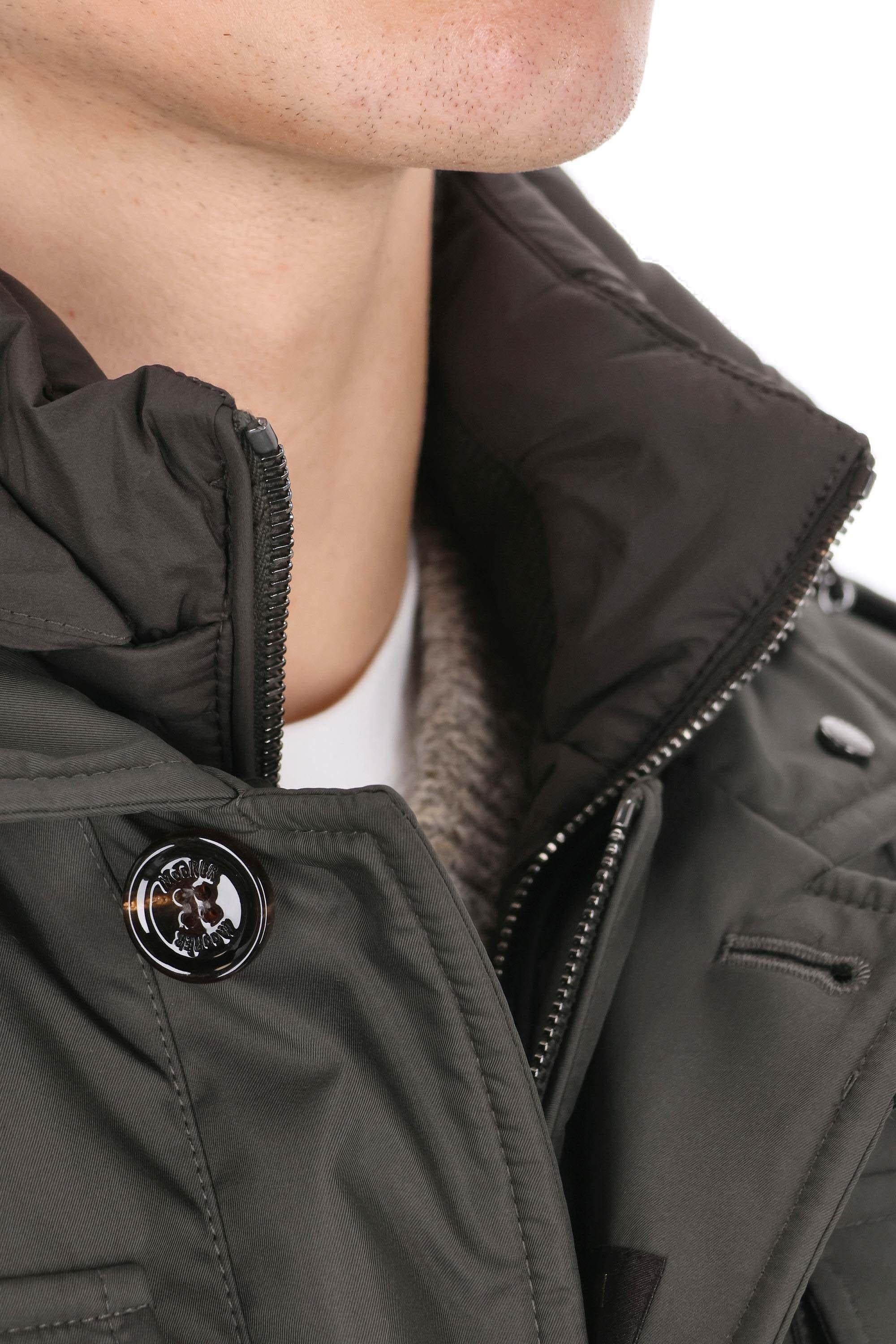 Moorer Sahariana in nylon imbotitta in piuma modello Isac-WK ISAC-WK U0311