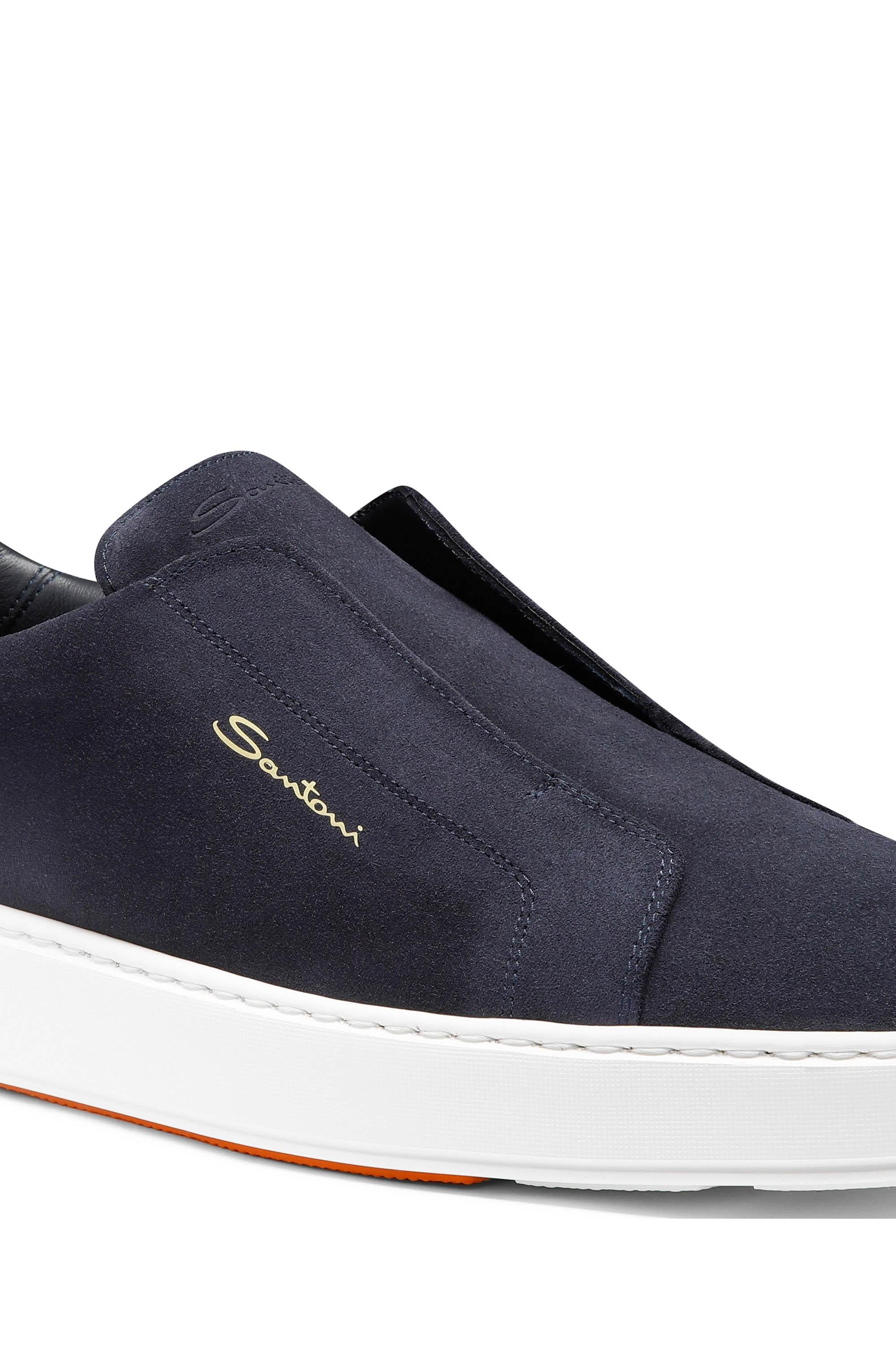 Santoni Sneaker slip-on in camoscio MBCD21995BARTSEY U60