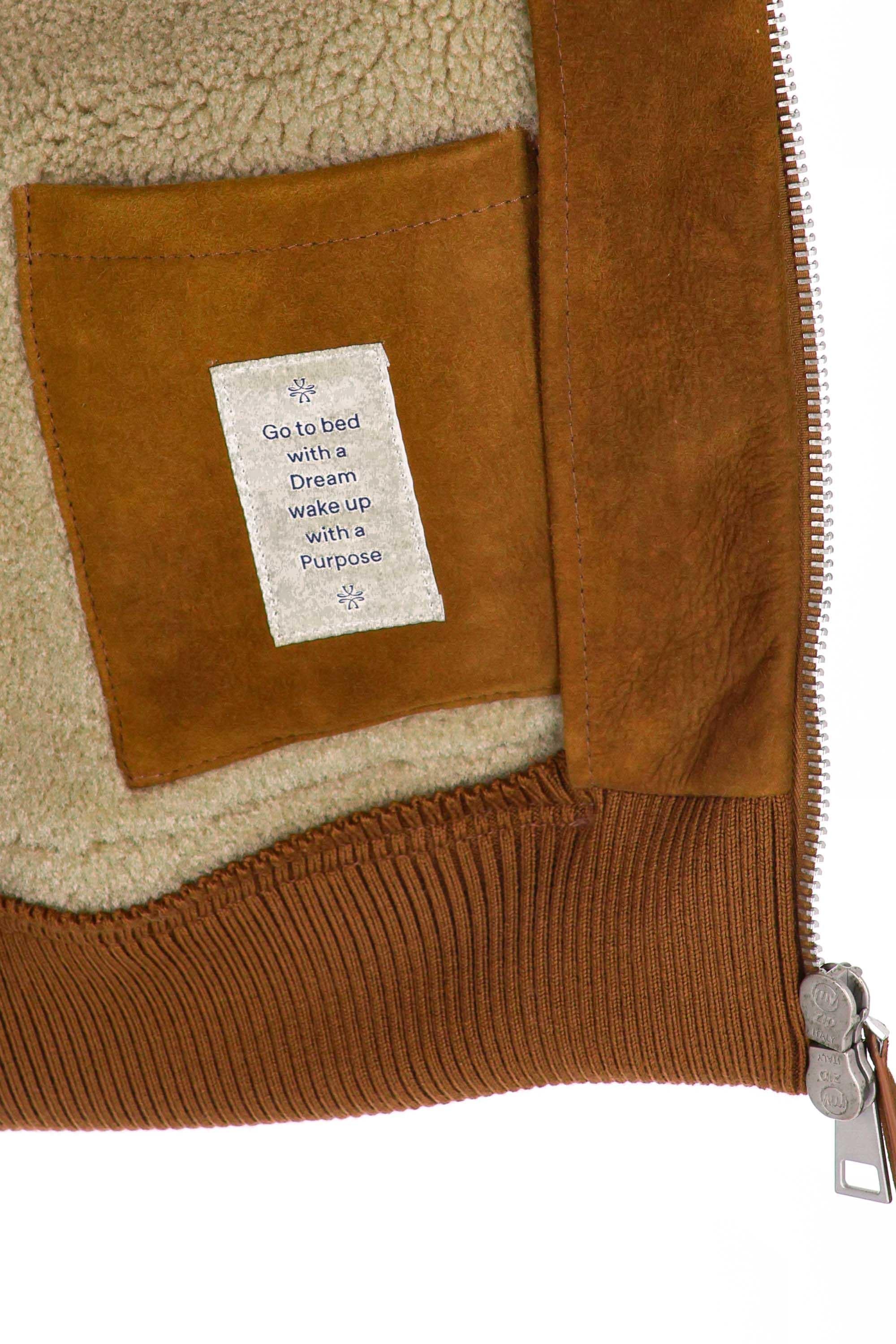 Jacob Cohen Giubbotto bomber in montone con cappuccio JUR_HR081-001-D1375 G01