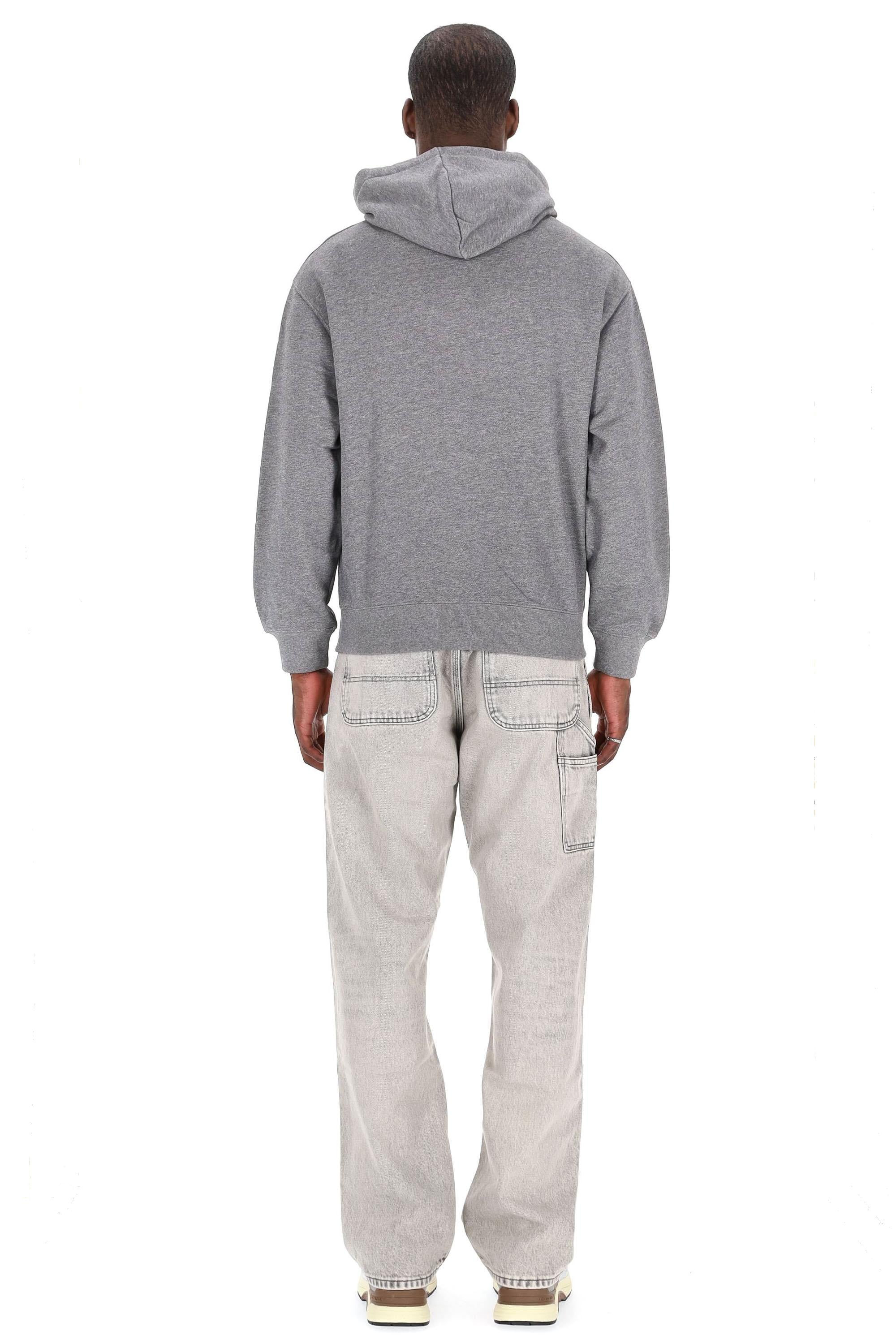 Felpa logo con cappuccio PM00701KM0341 H131 Maison Kitsuné