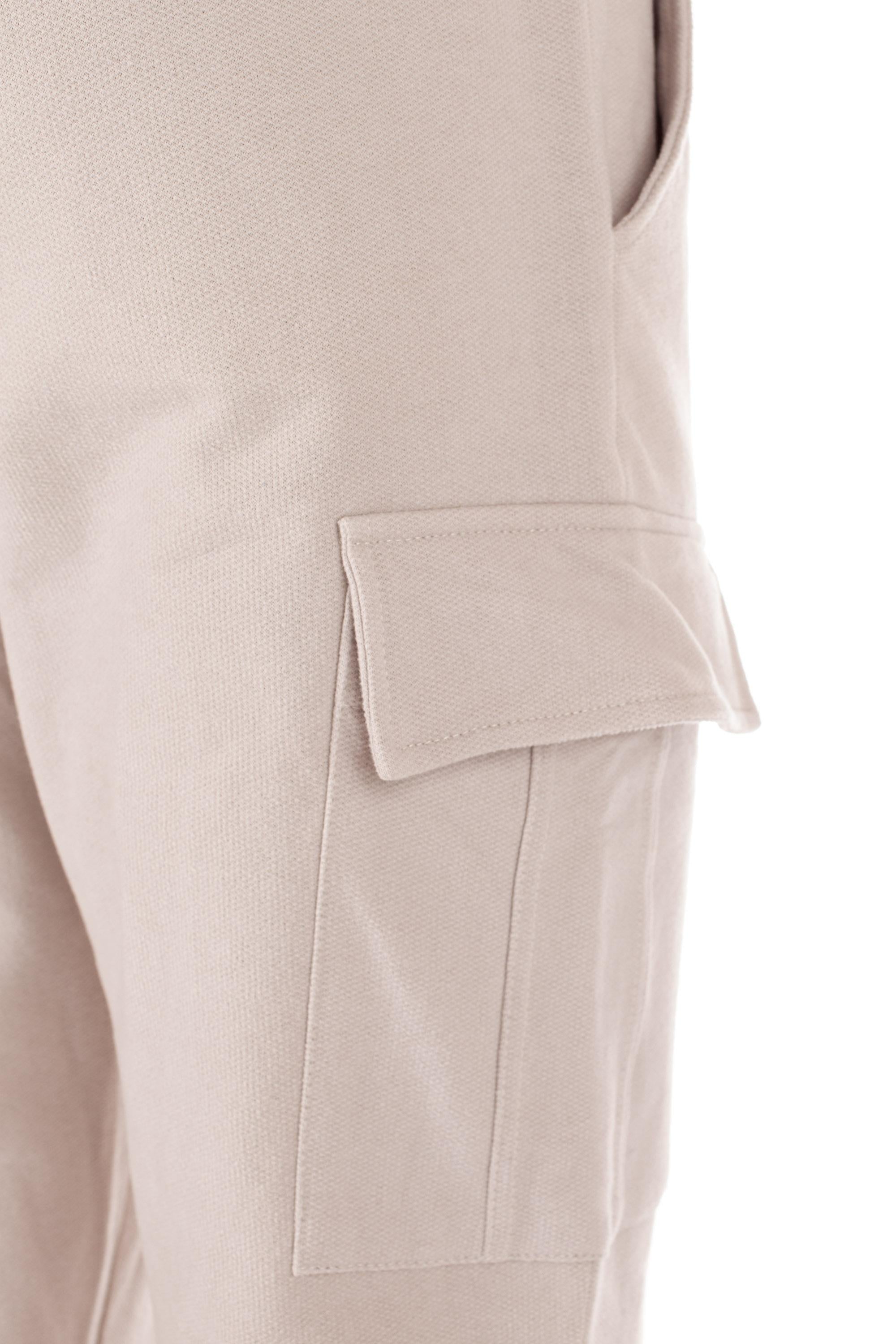 Pantalone felpa modello cargo H75FELH02 TES0H184 02-01 Eleventy