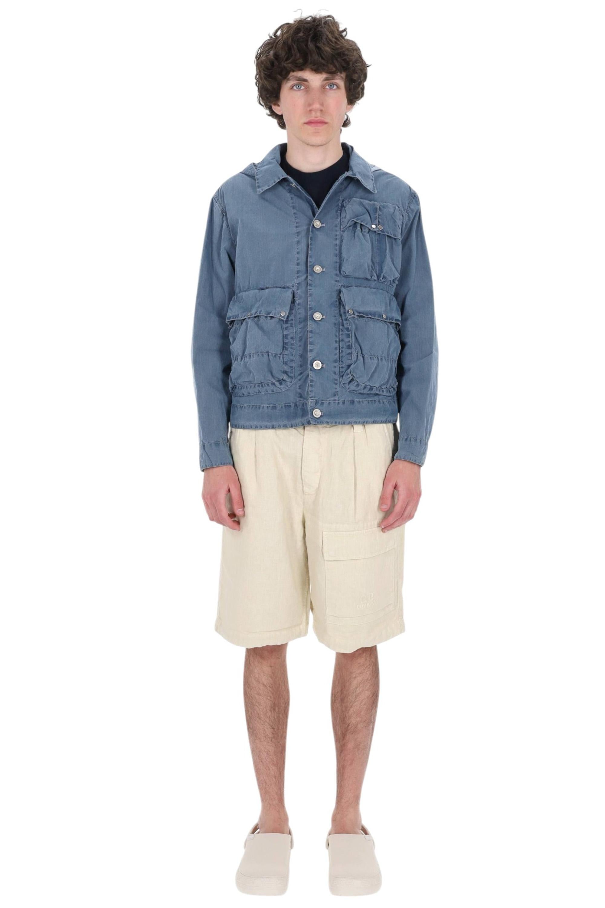 CP Company Giubbino 50 Fili Multi-Pocket Goggle MOW165A11 0288B D11