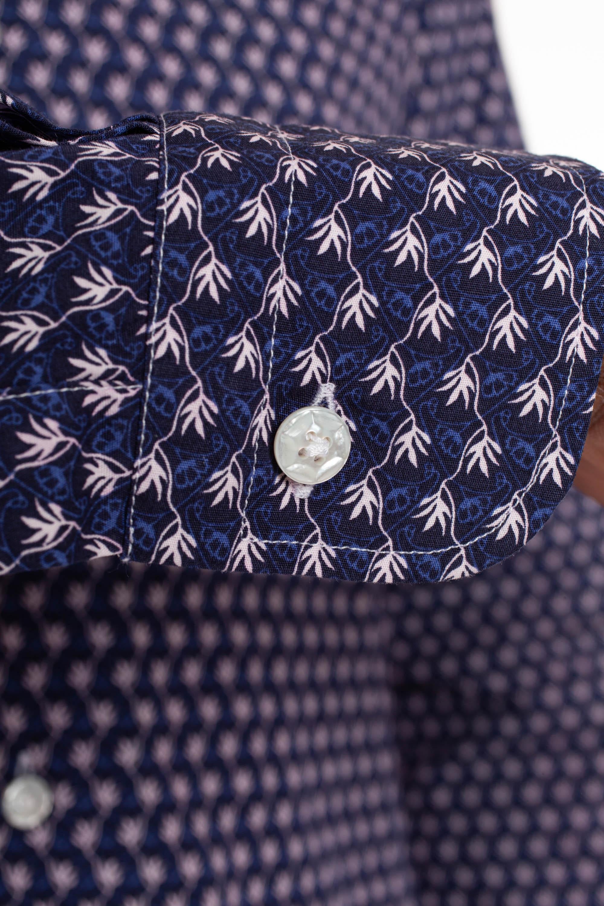 Barba Camicia sartoriale a fantasia linea Dandylife LIU13P0140016.U 0001