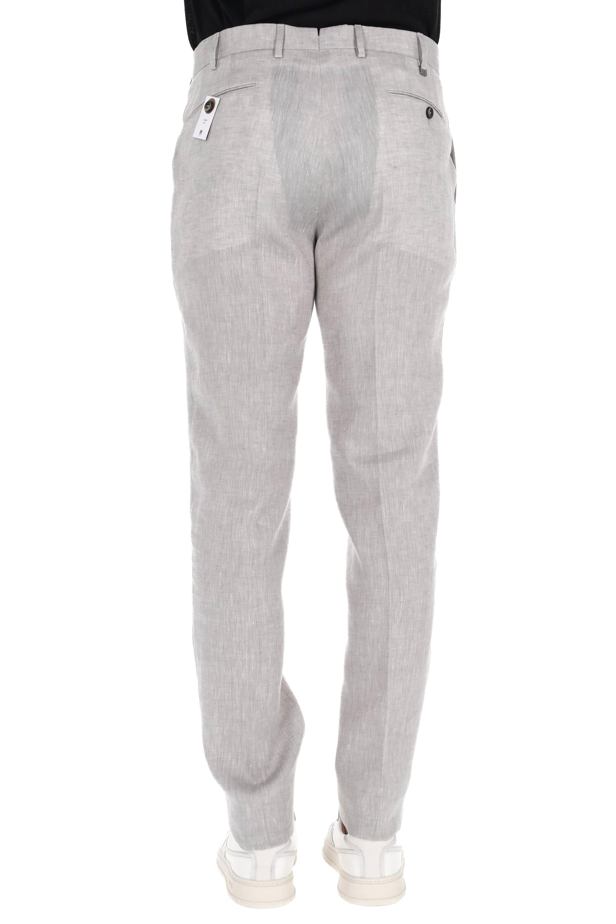 Pantalone in puro lino Slim fit VS01Z00CL1 BB58/3 200 PT Torino
