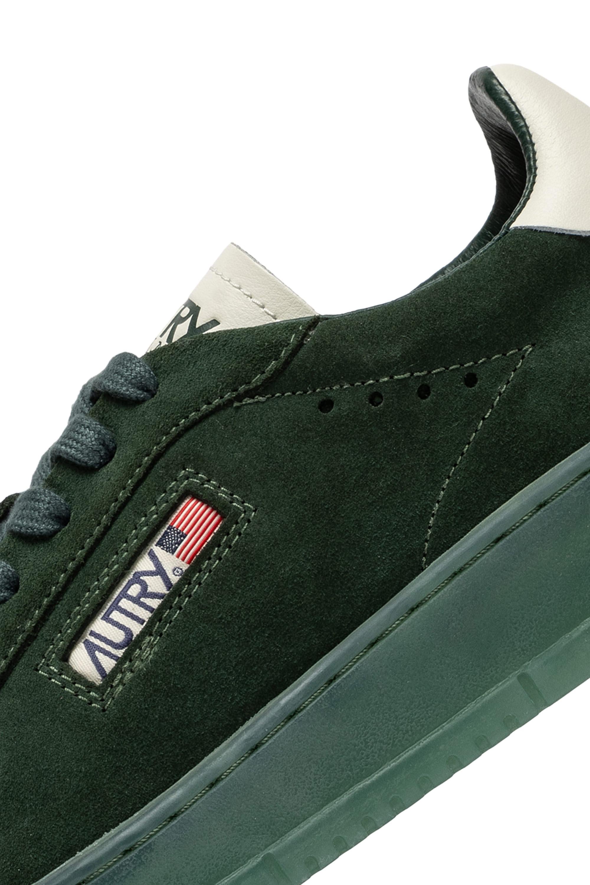 Sneaker Dallas in camoscio ADLM UE12 BOTTLE/MARSH Autry