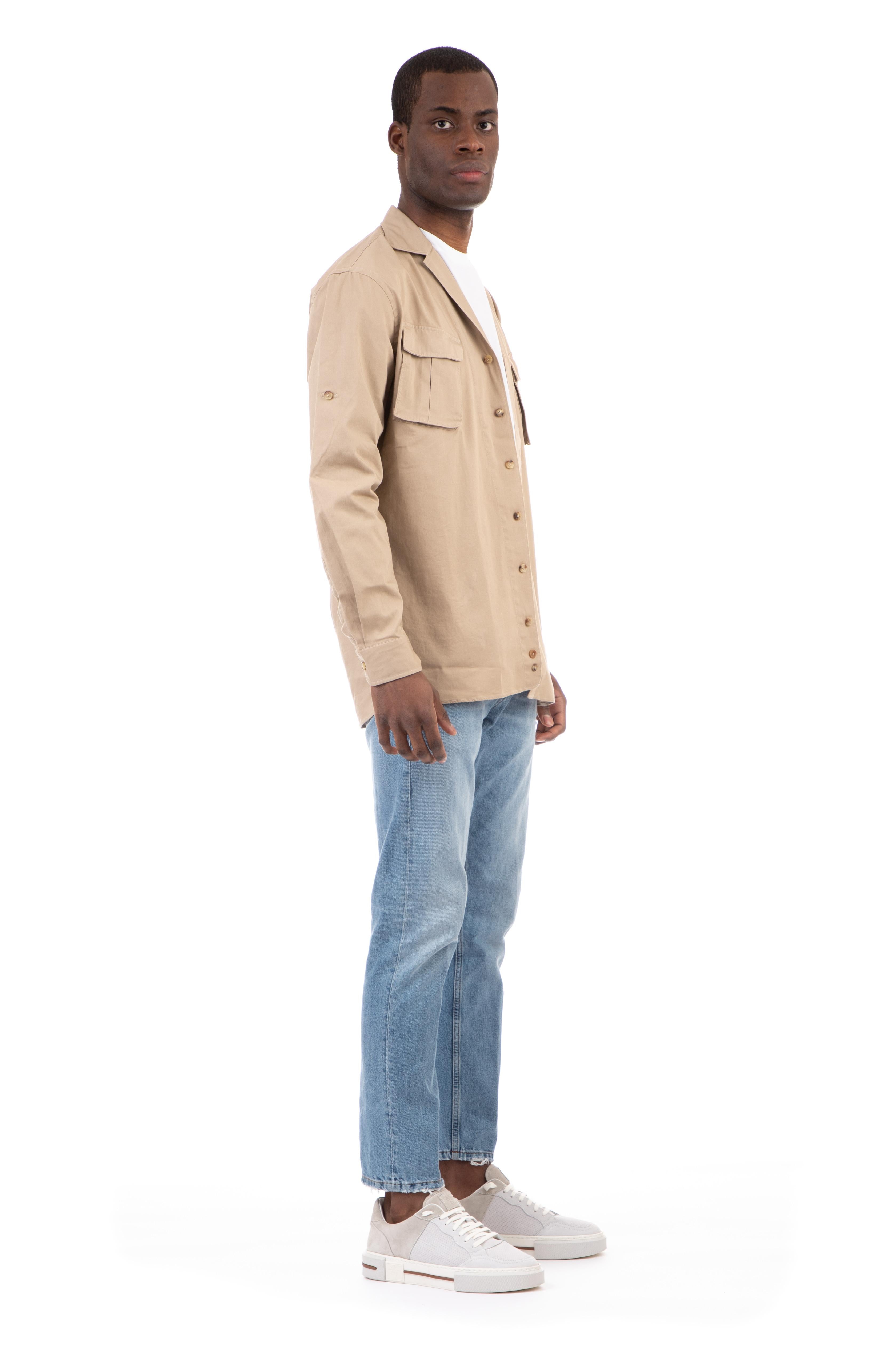 Lardini Overshirt in cotone EMNICO EMC1483 200