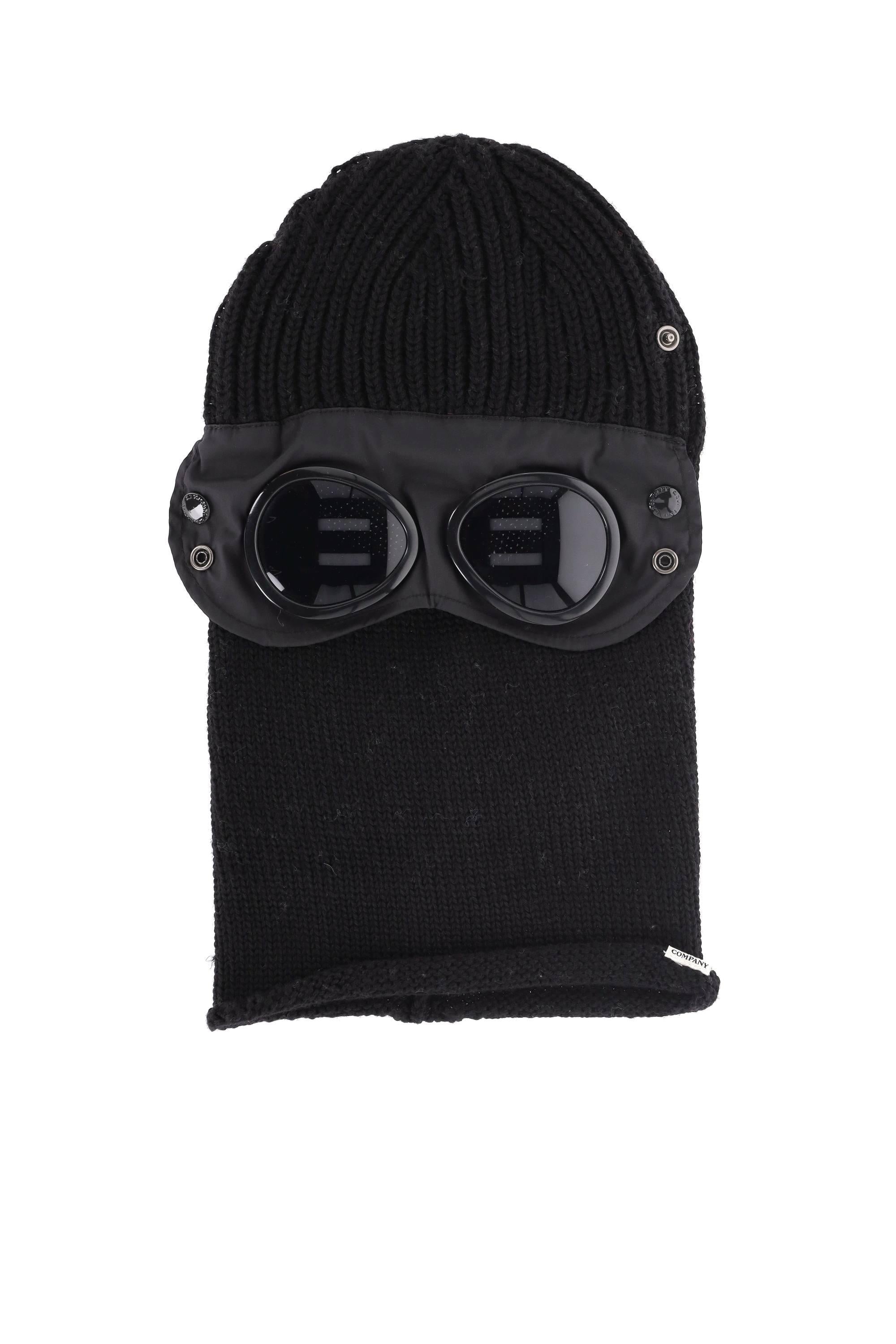 CP Company Passamontagna in lana con goggle 3321A-CAP NER