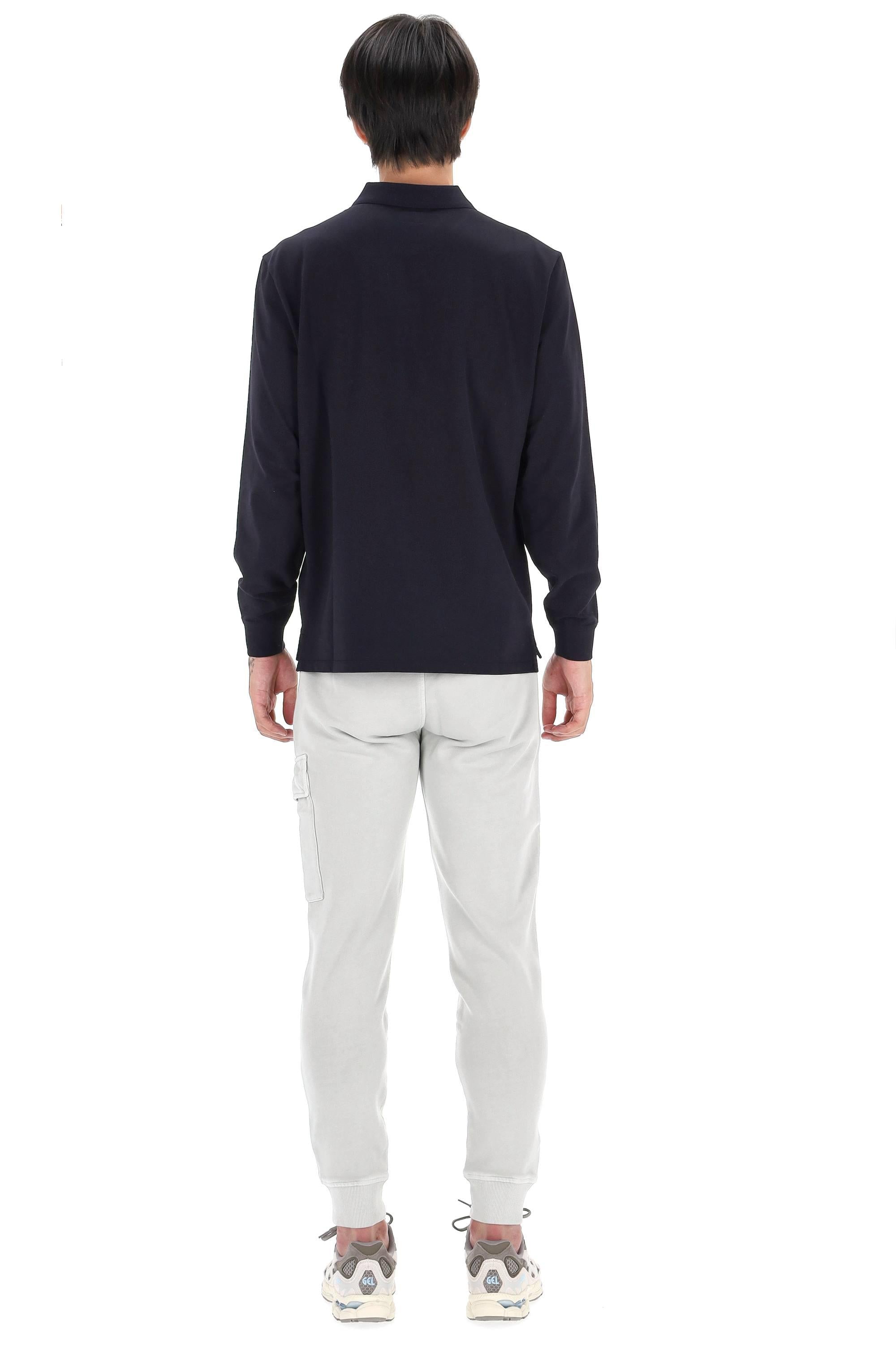 Polo in piquet di cotone CMPL061A 005263W 888 CP Company
