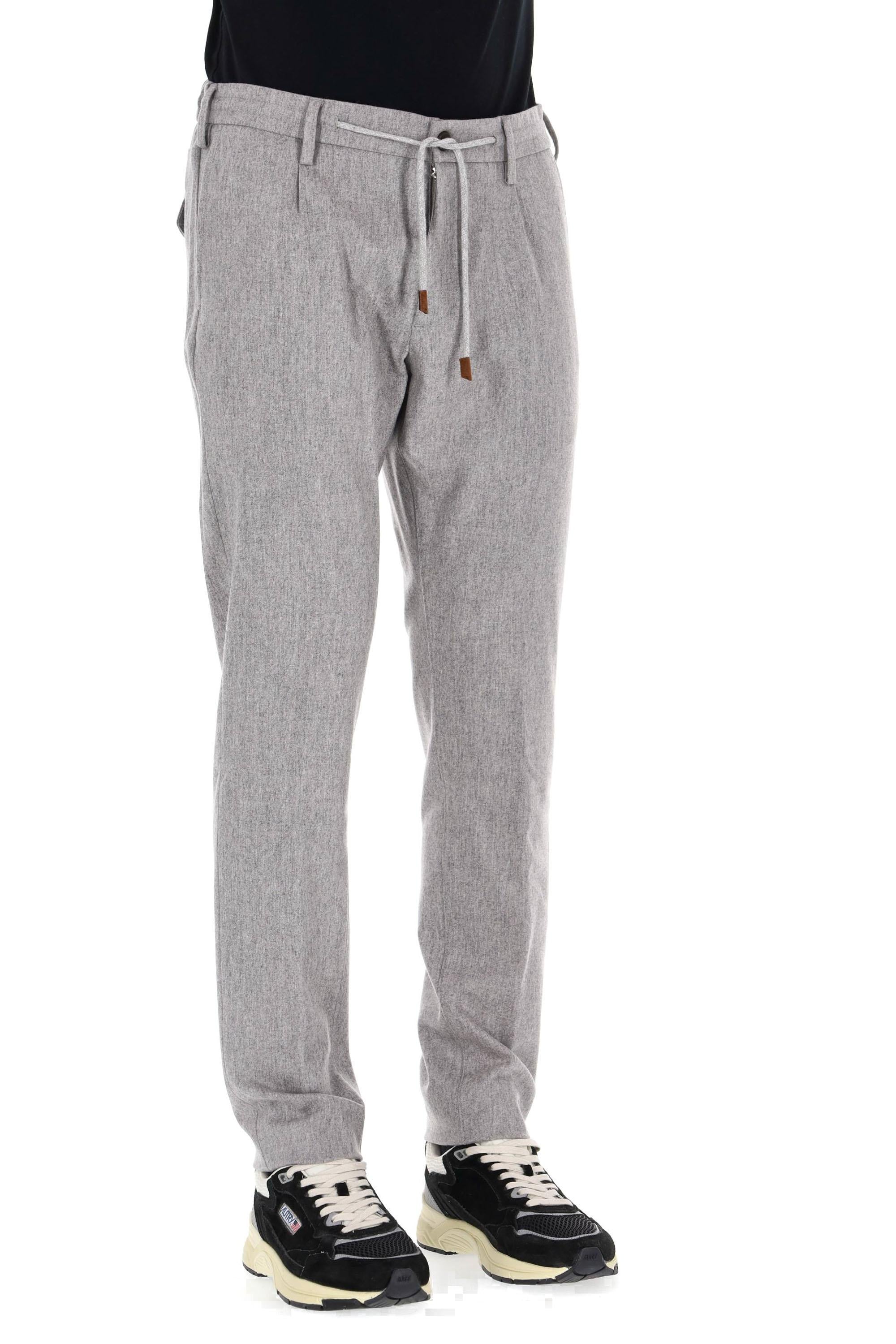 Eleventy Pantalone jogger in flanella di lana-cashmere X75PANB21-TES0H027 13