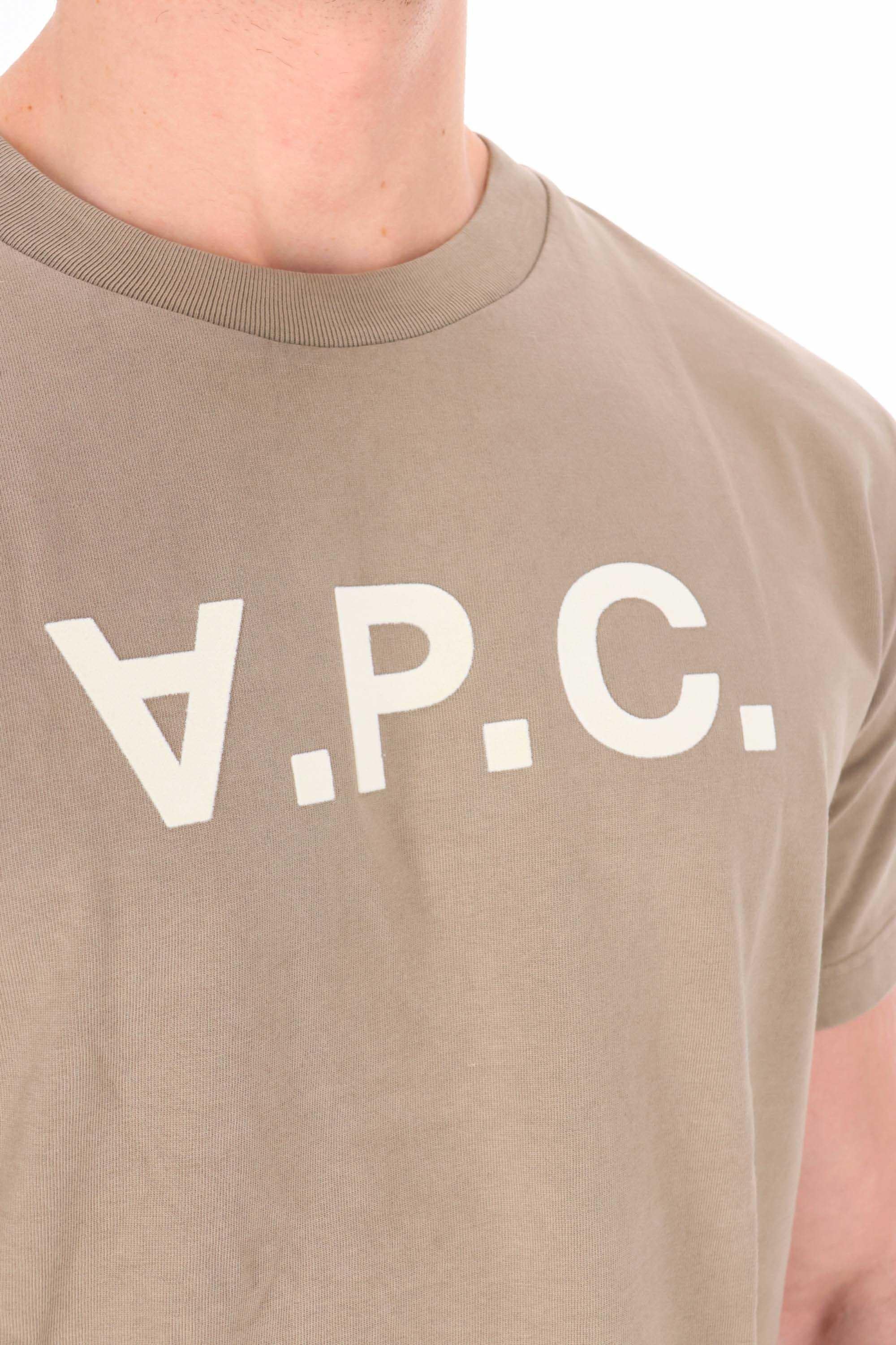 A.P.C. T-shirt in cotone grand VPC COHMB-M26384 JMA-KAKI