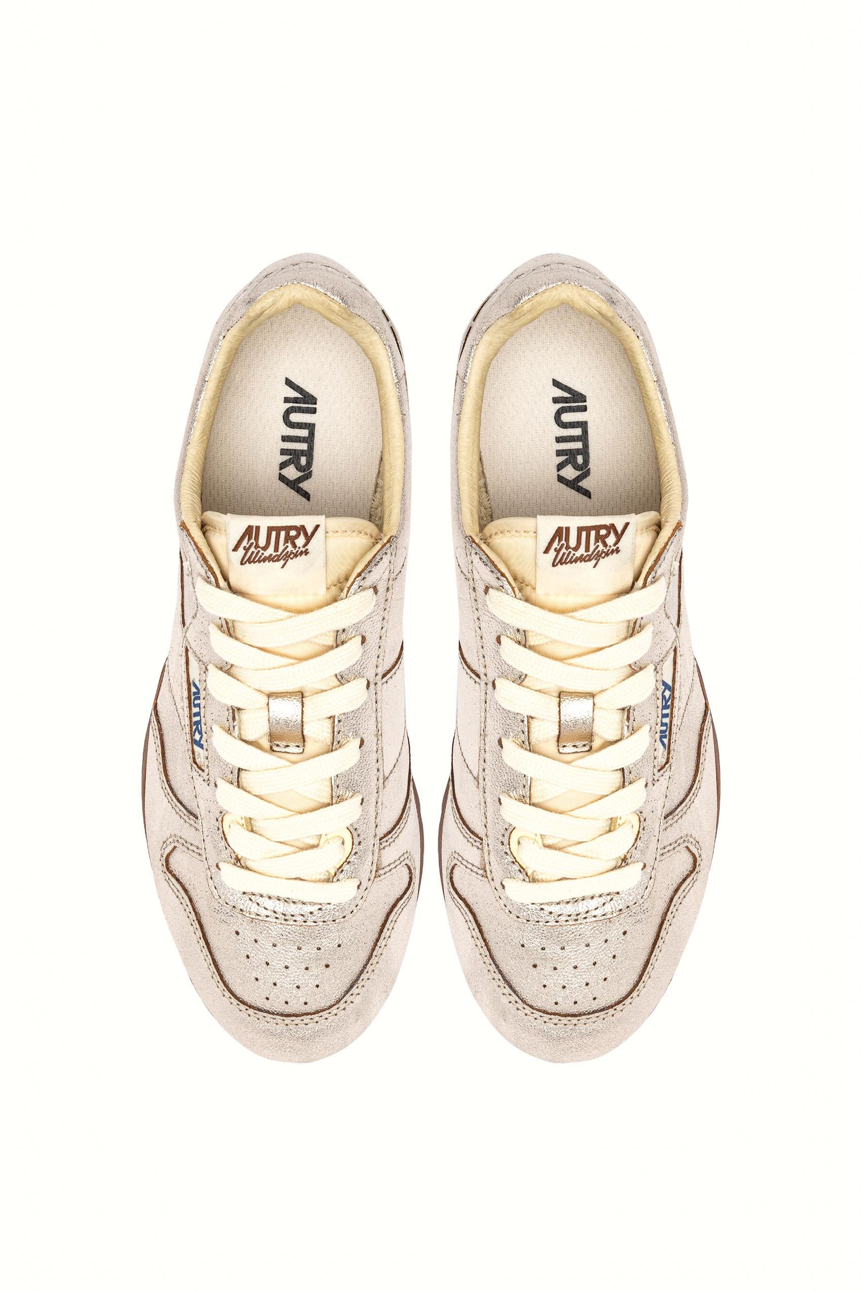 Autry Sneaker donna modello Windspin WSLW TO02 PLAT/IVORY