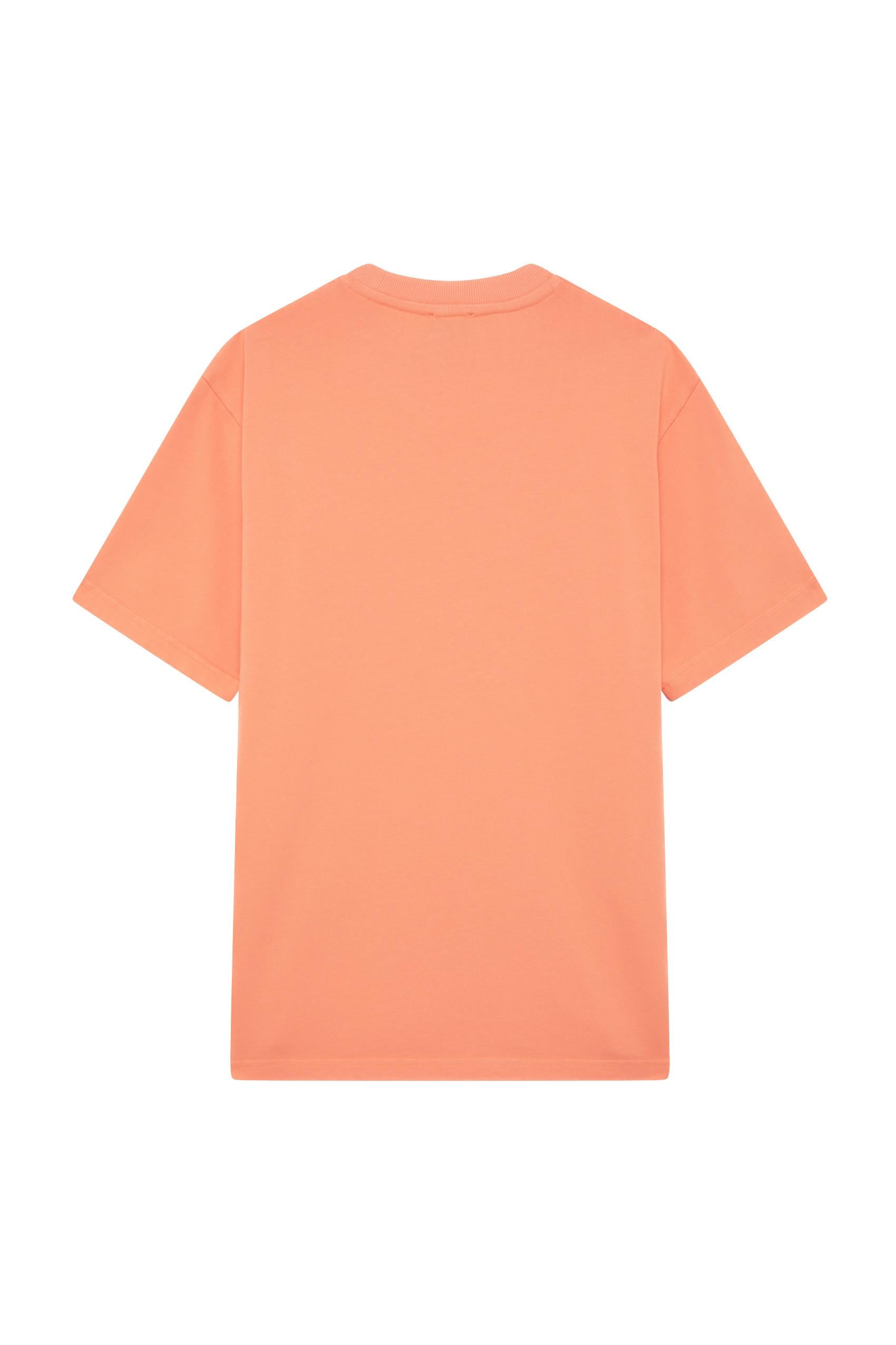 Autry T-shirt unisex in cotone con logo TSPX 053F HEA JER FRANGIPANE