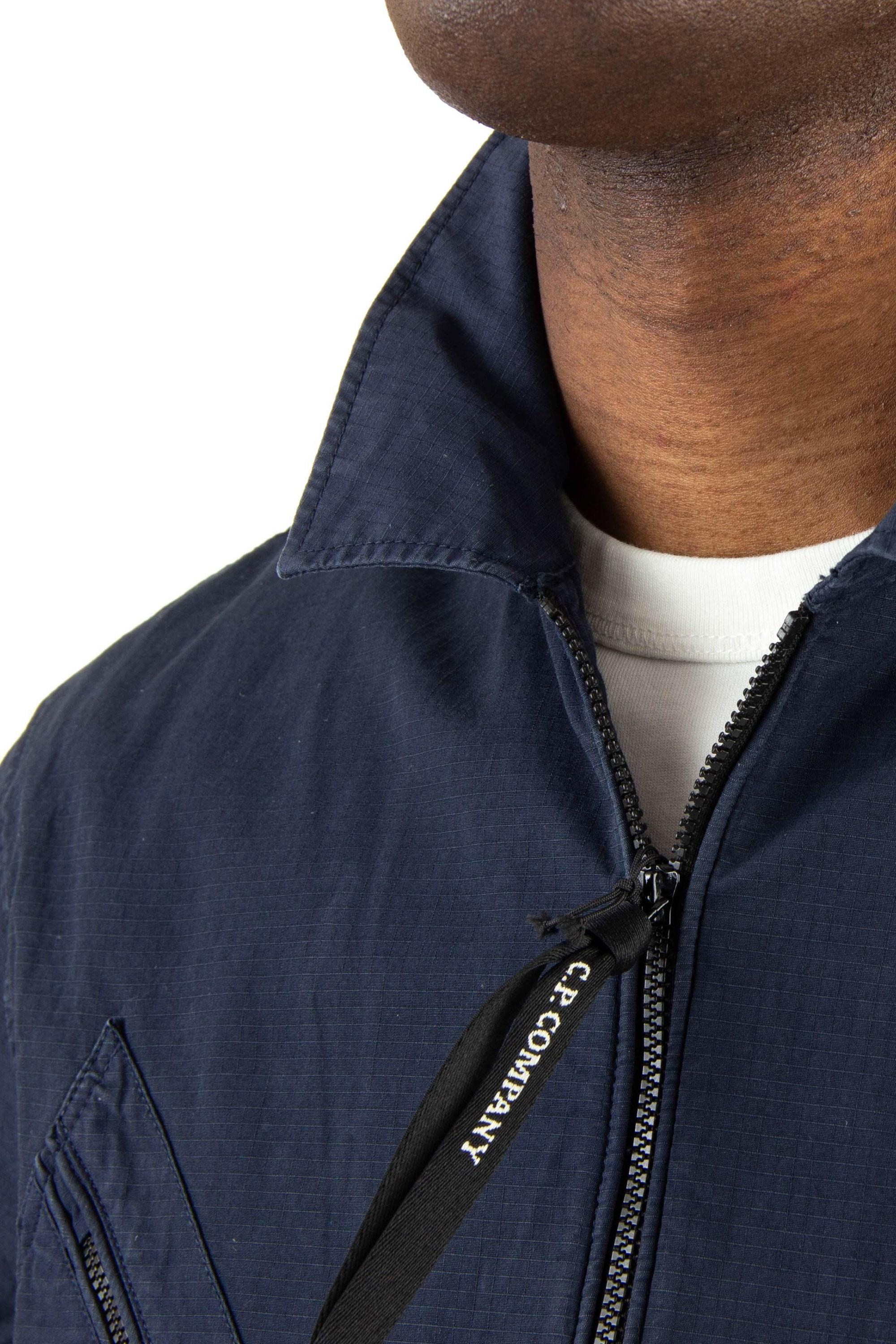 Overshirt in cotone rip-stop CMSH236A 006272G 888 CP Company