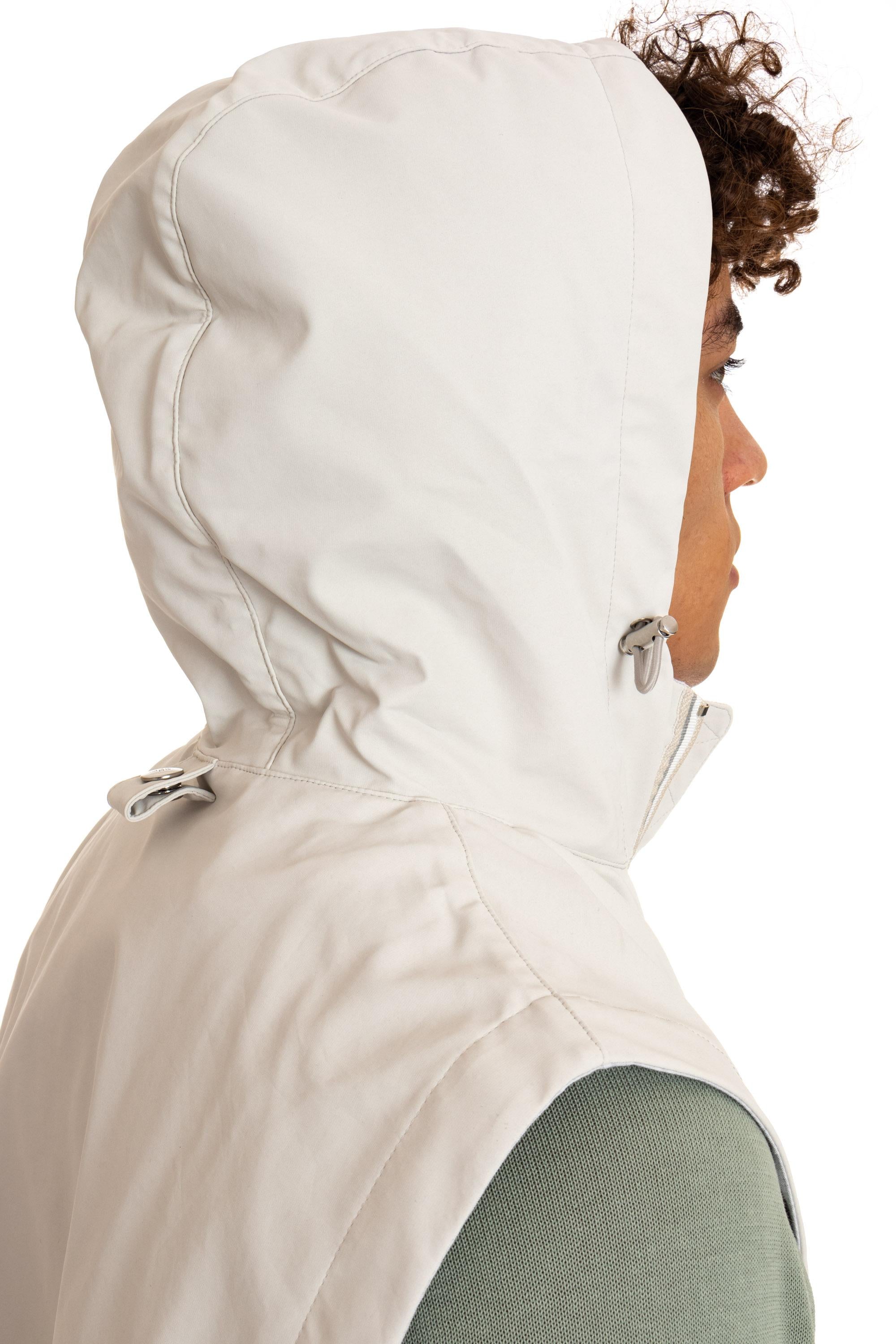 Gilet con cappuccio I75GILI11 TES0I075 02 Eleventy