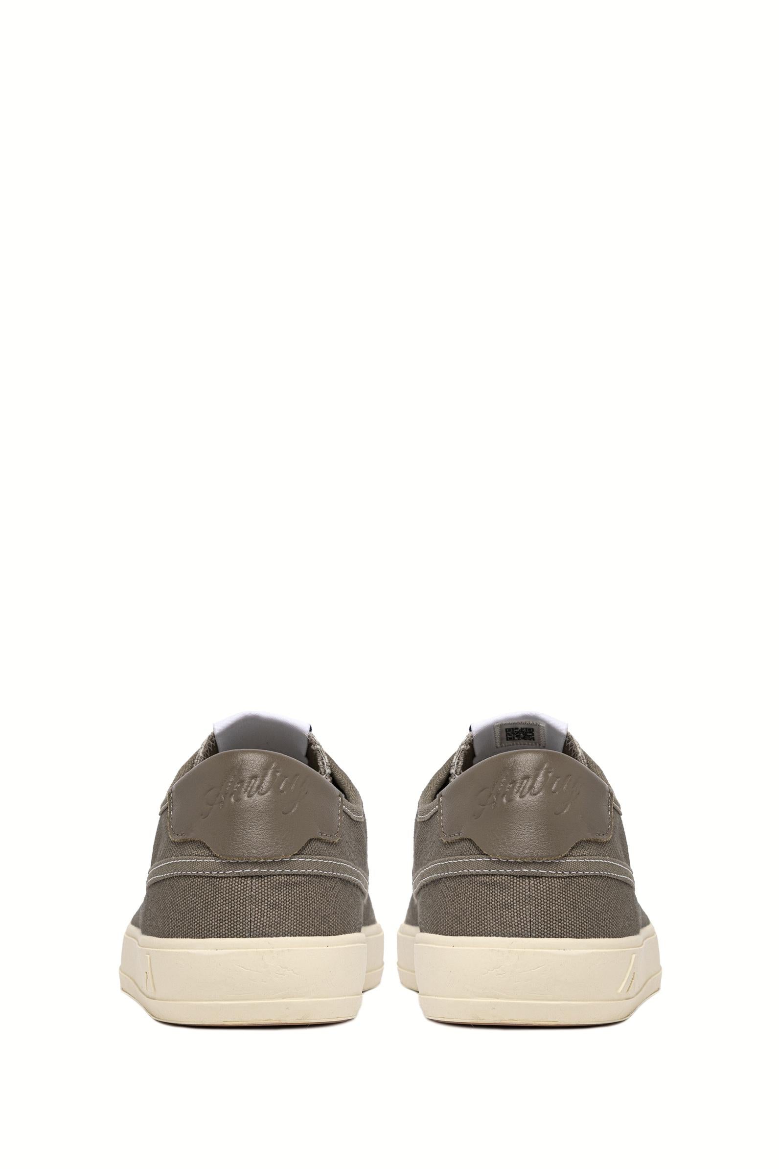 Autry Sneaker Windscape in canvas di cotone verde militare SCLM CU03 MILITARY