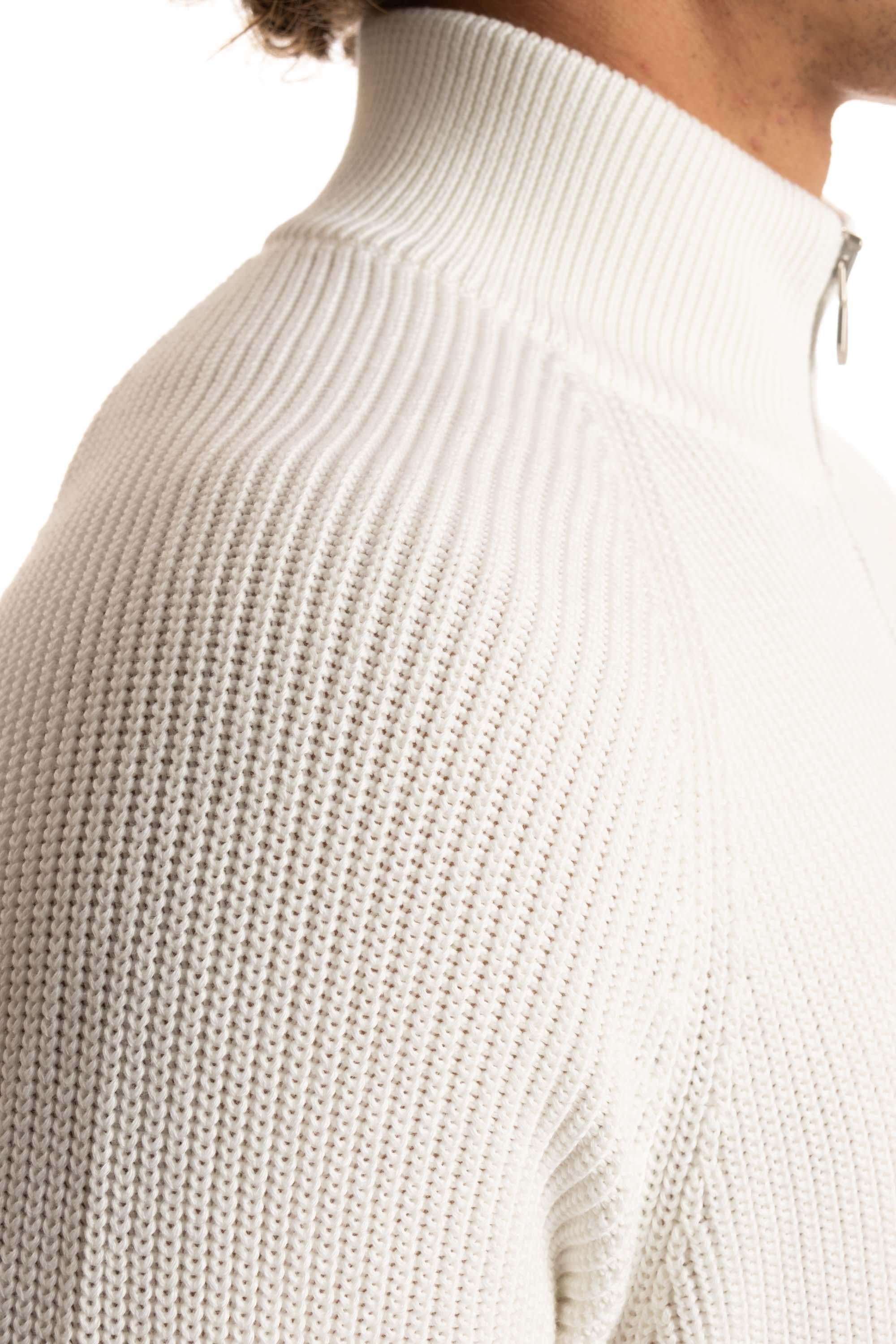 Cardigan full zip in cotone a costine M2874656 C0312 Brunello Cucinelli