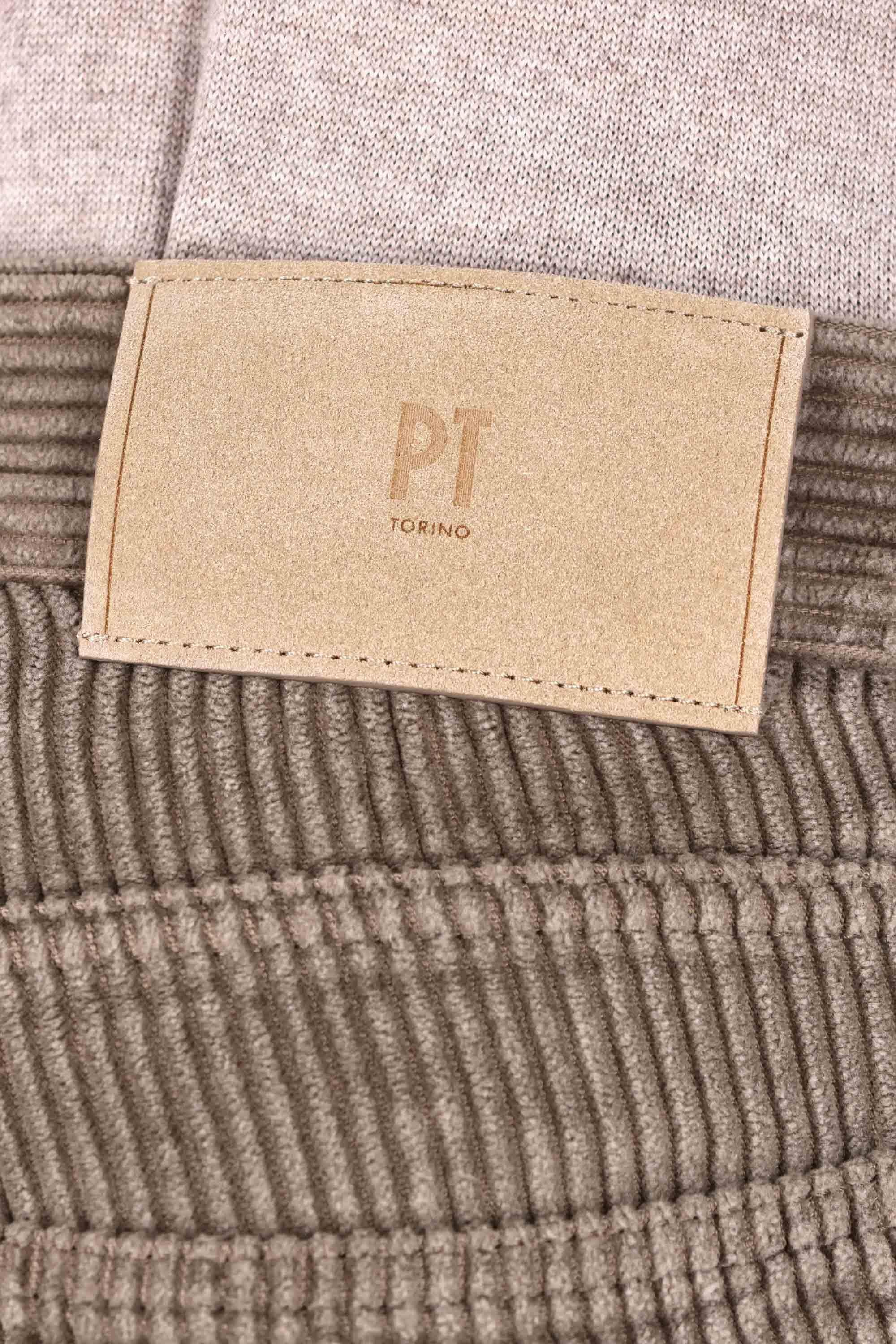 PT Denim 5 tasche color in velluto di cotone e modal Rebel fit C5RP05B0 SV09T0/2 Y157